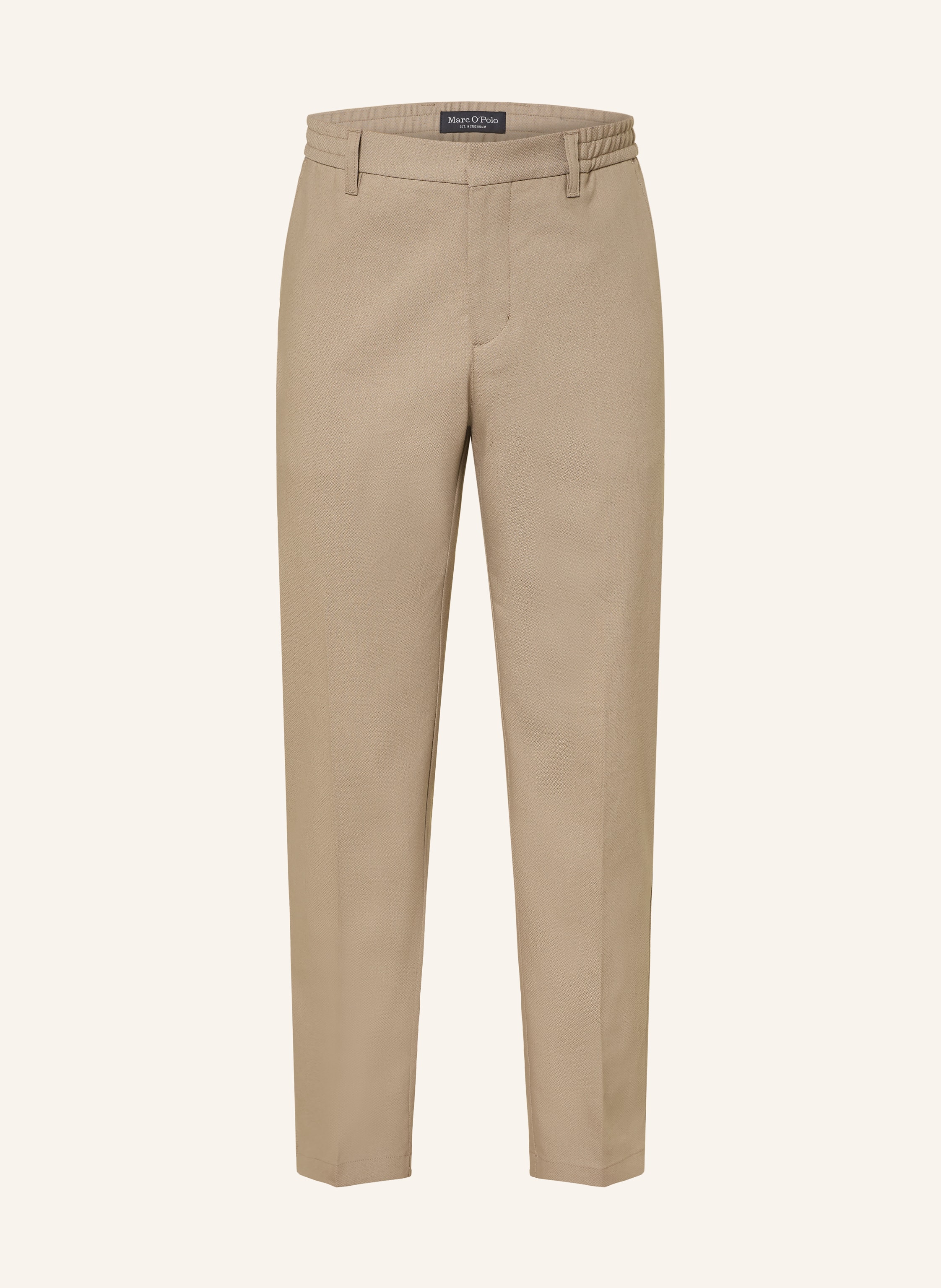 Marc O'polo Chino Belsbo Jogger Relaxed Fit Mit Leinen beige
