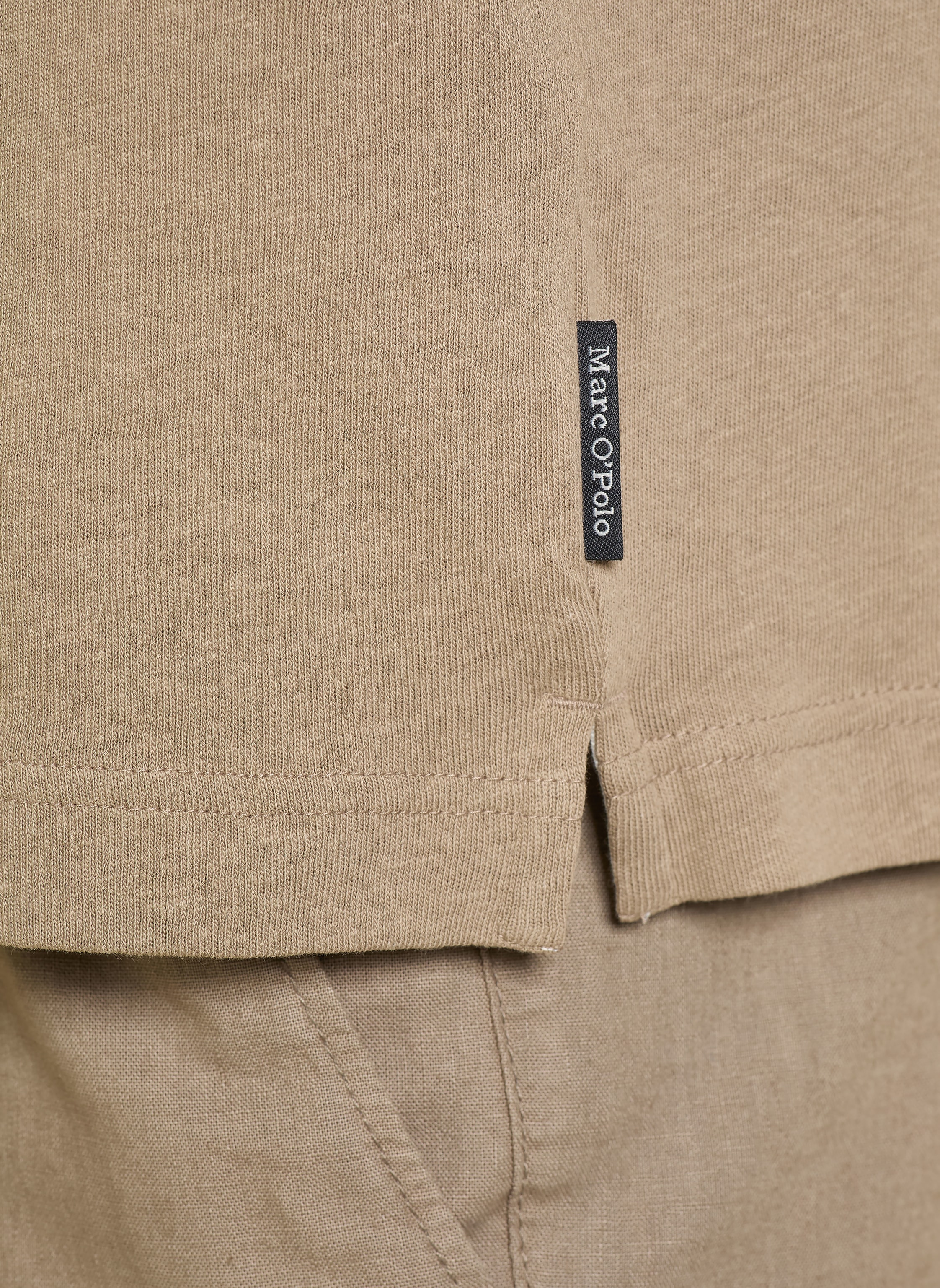 Thumbnail - Marc O'polo Jersey-Poloshirt Regular Fit beige