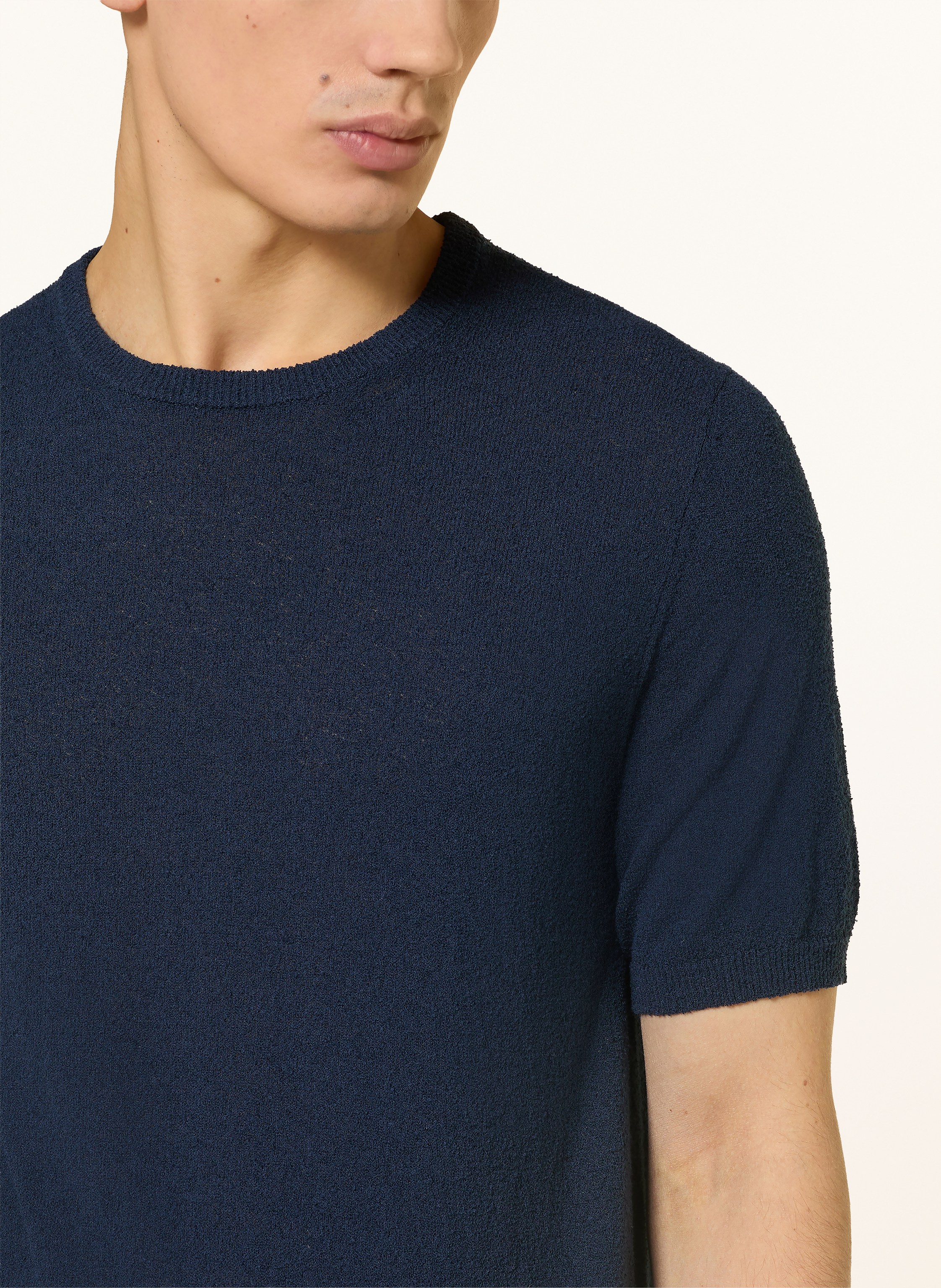 Thumbnail - Roberto Collina Strickshirt blau