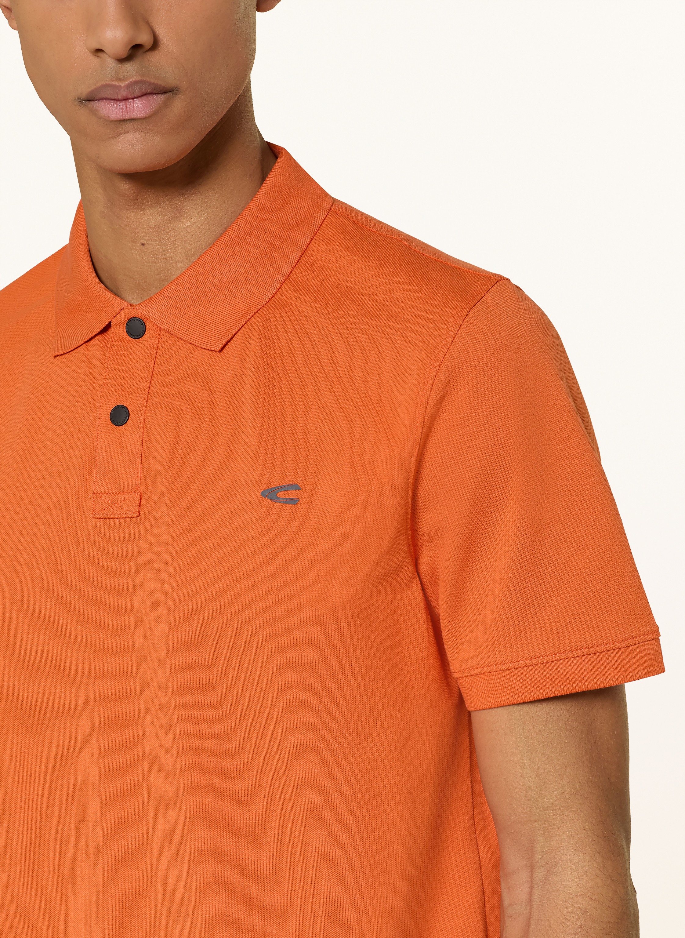 Thumbnail - Camel Active Piqué-Poloshirt orange