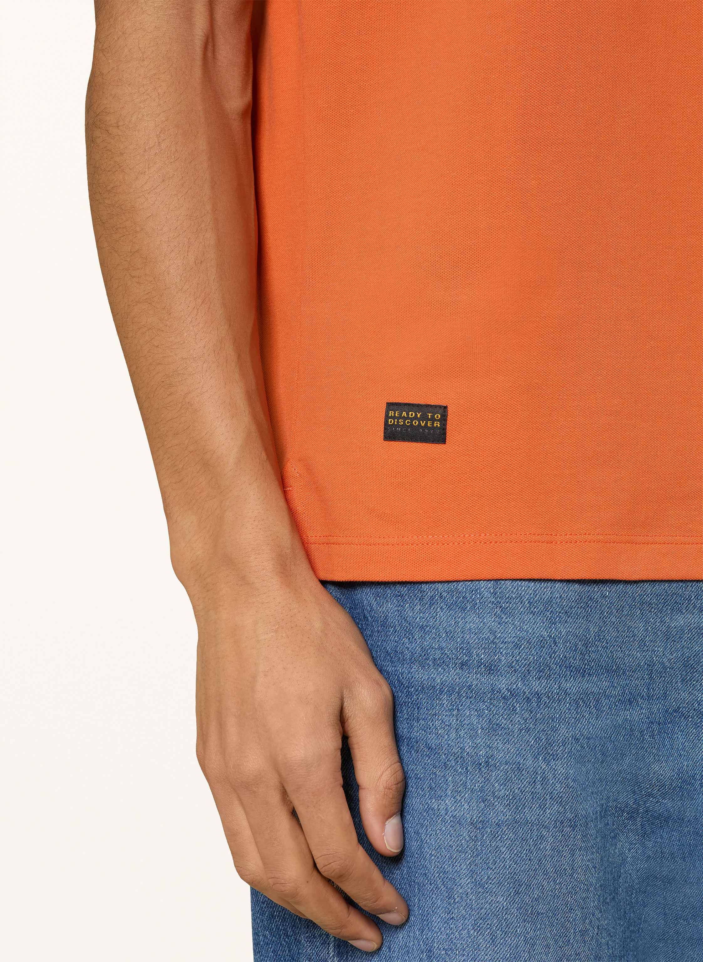 Thumbnail - Camel Active Piqué-Poloshirt orange