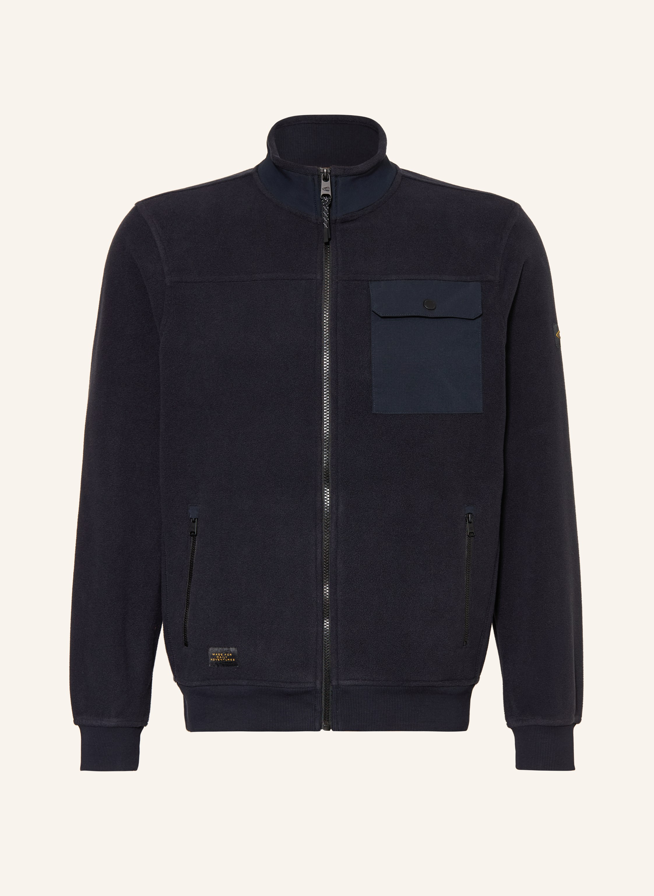 Camel Active Fleecejacke blau