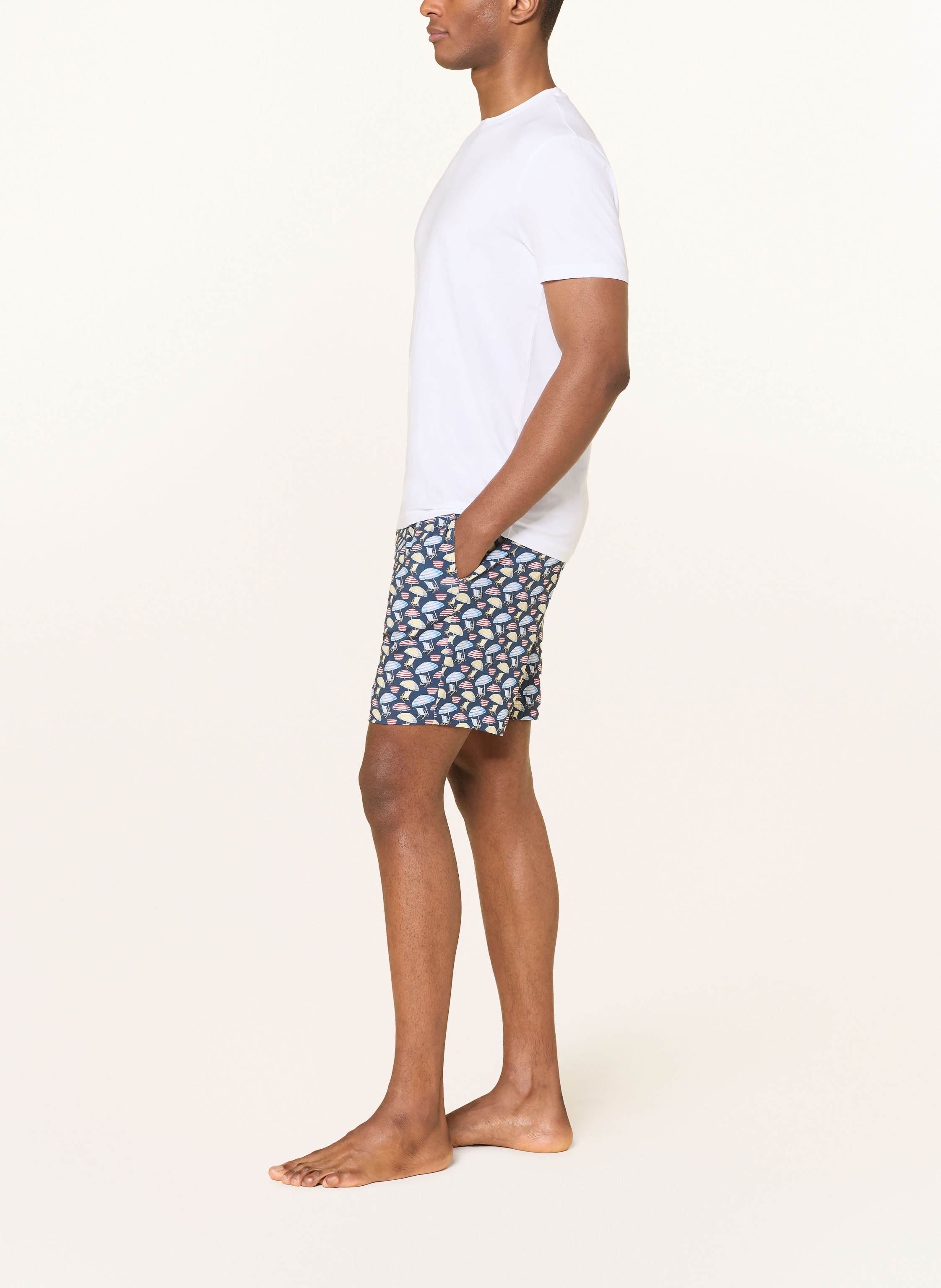 Thumbnail - Mey Schlafshorts blau