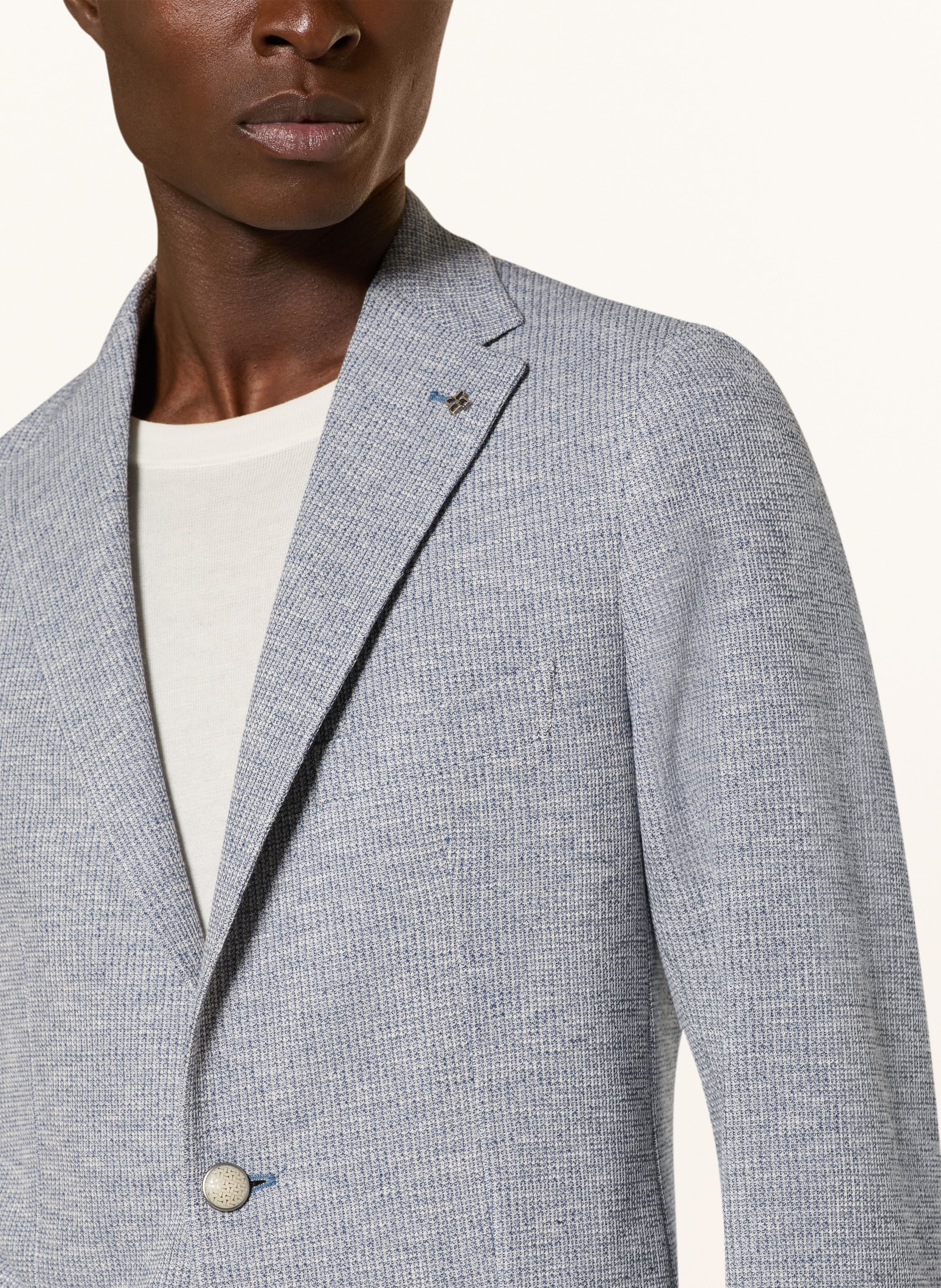 Thumbnail - Tagliatore Jerseysakko Slim Fit blau