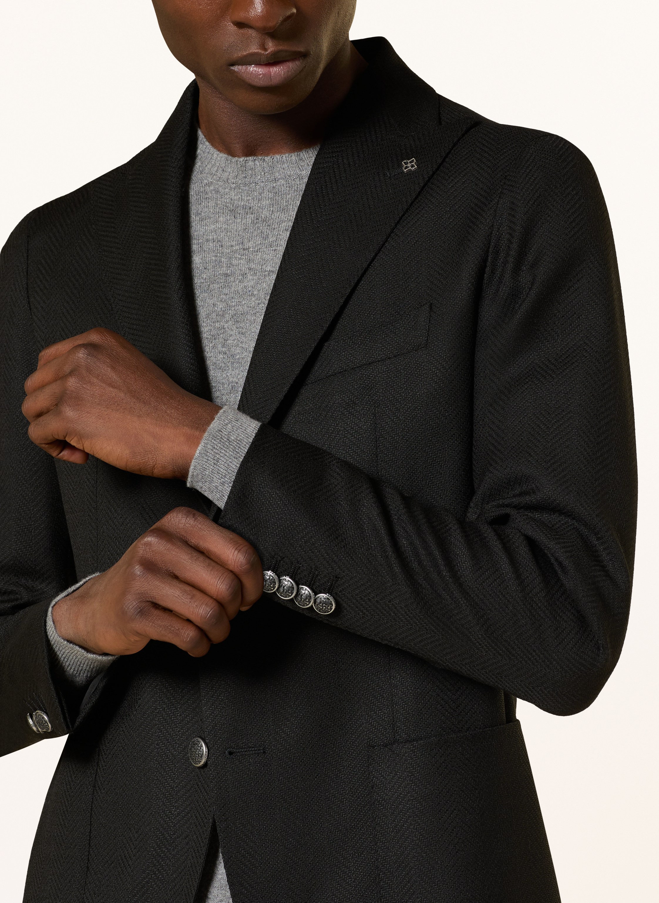 Thumbnail - Tagliatore Sakko Extra Slim Fit schwarz