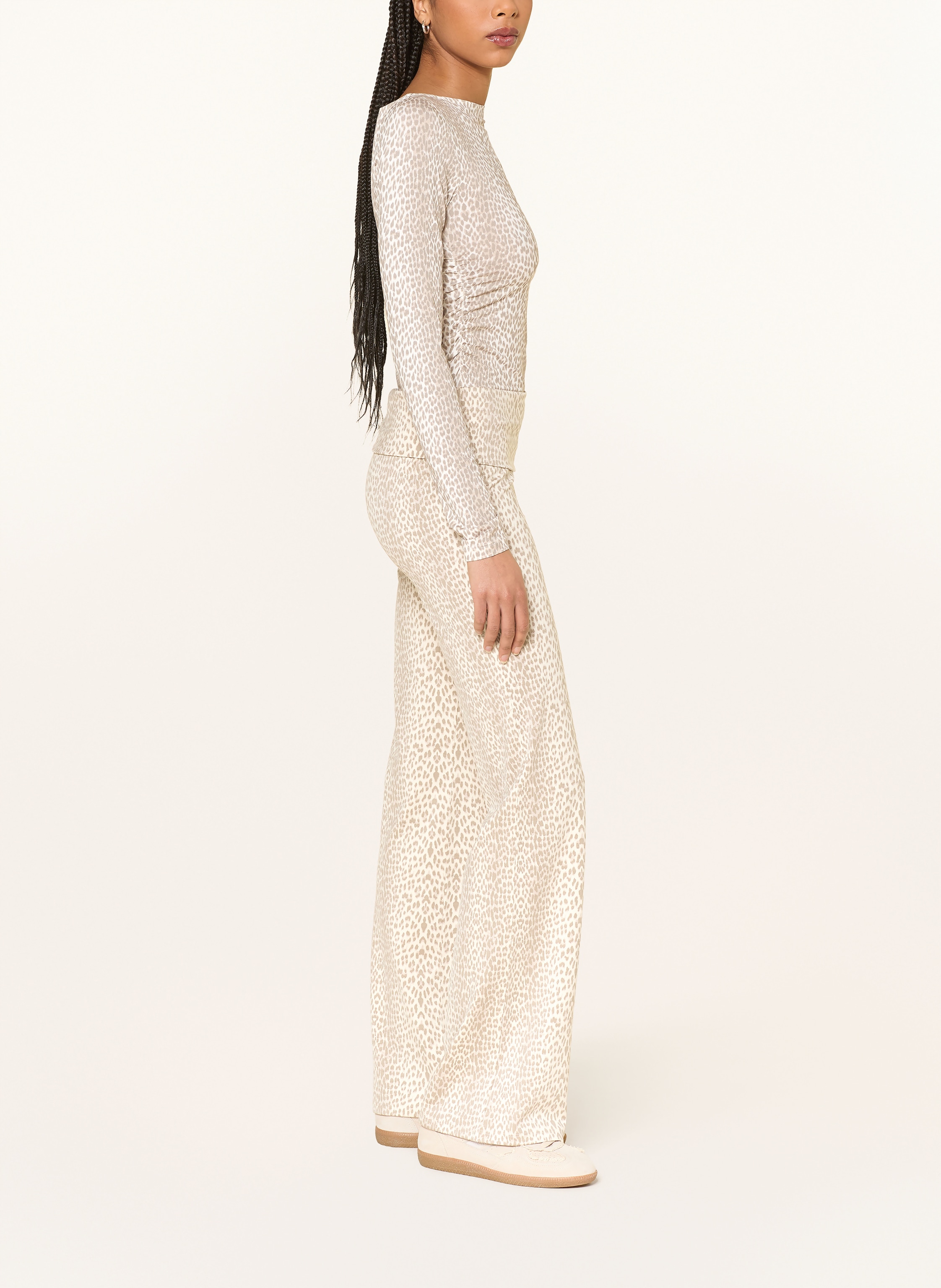 Thumbnail - Oh April Leggings Daisy beige