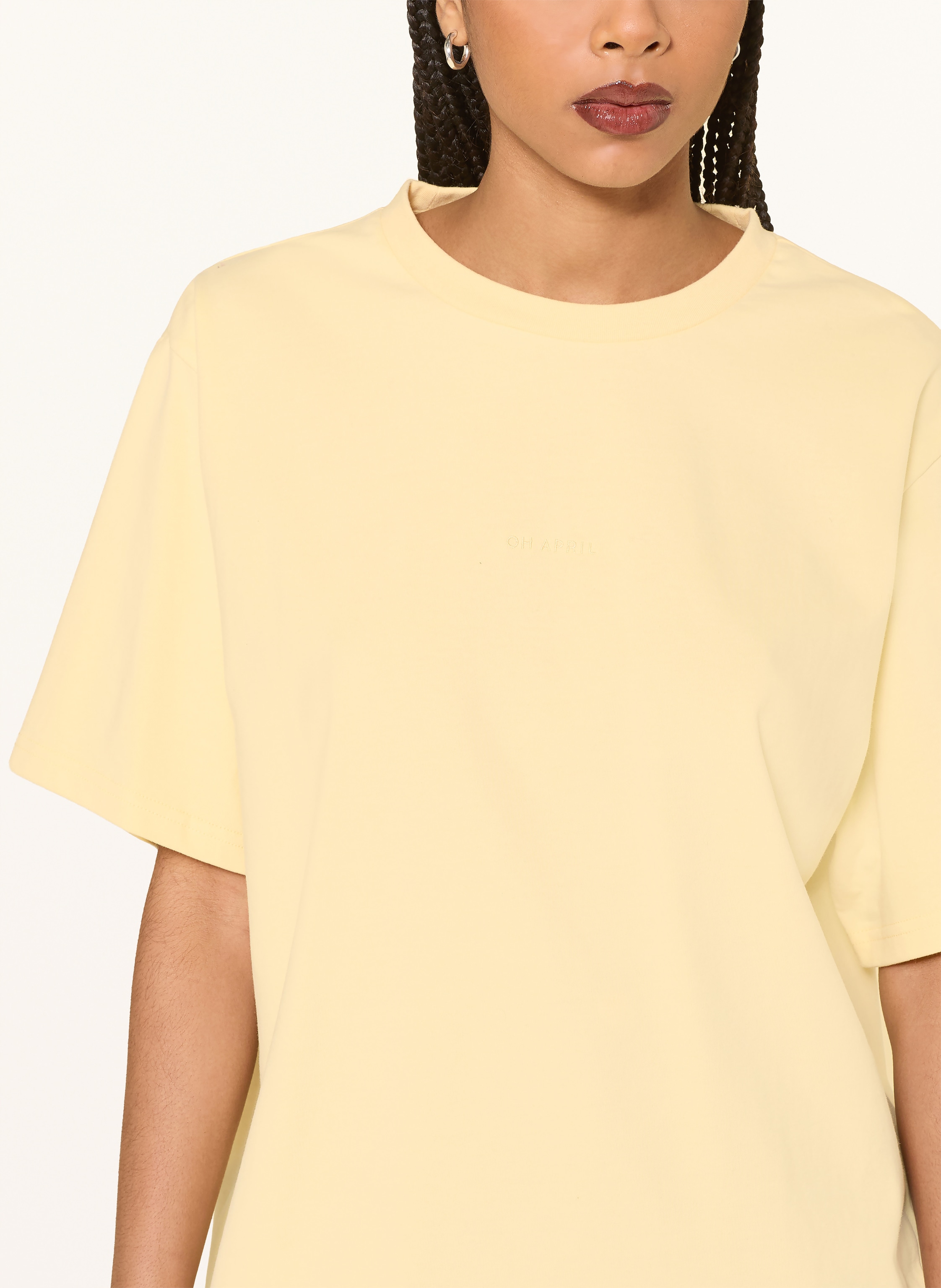 Thumbnail - Oh April Oversized-Shirt Pancake gelb