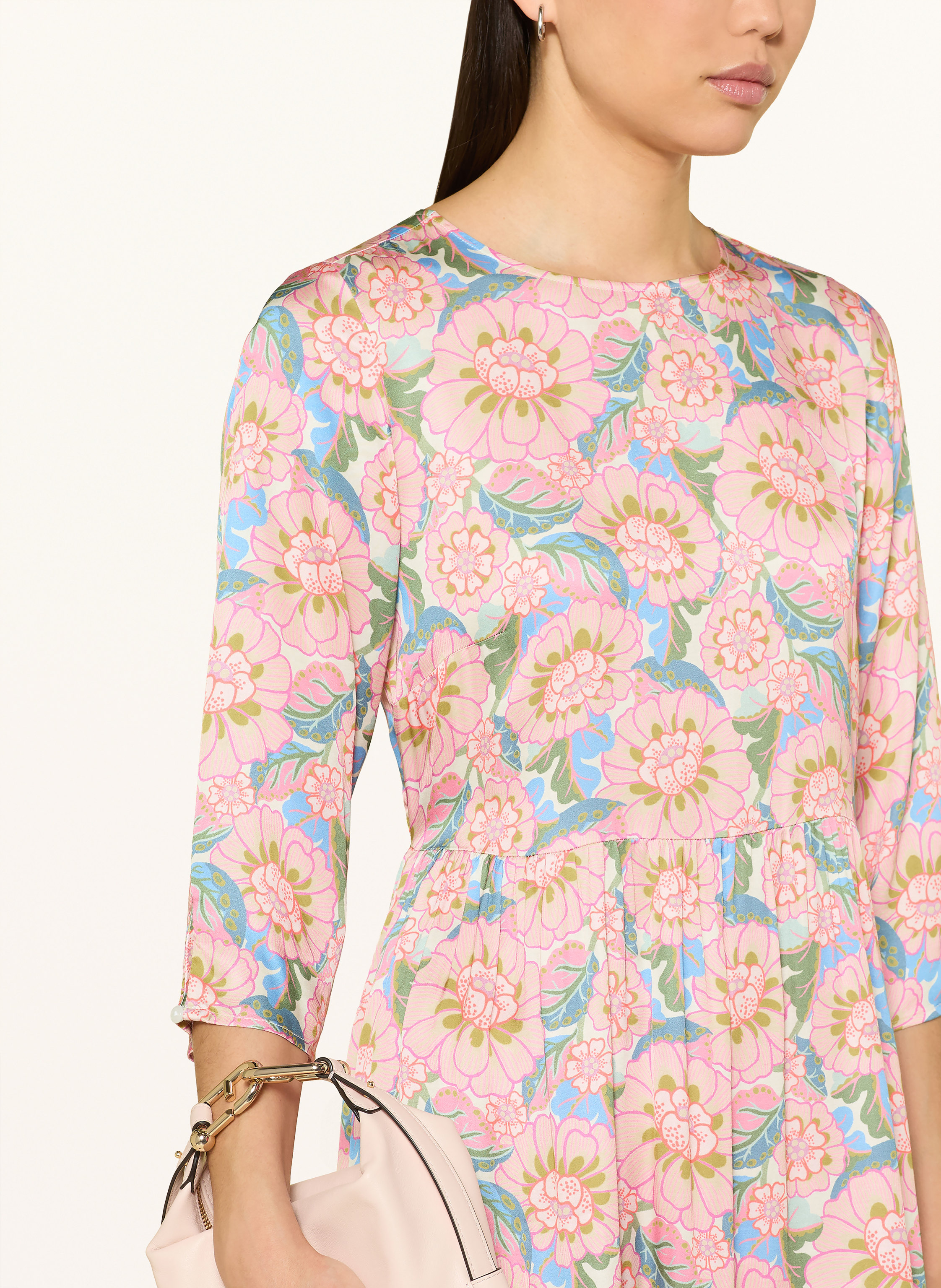 Thumbnail - Rich & Royal Kleid Mit 3/4-Arm orange