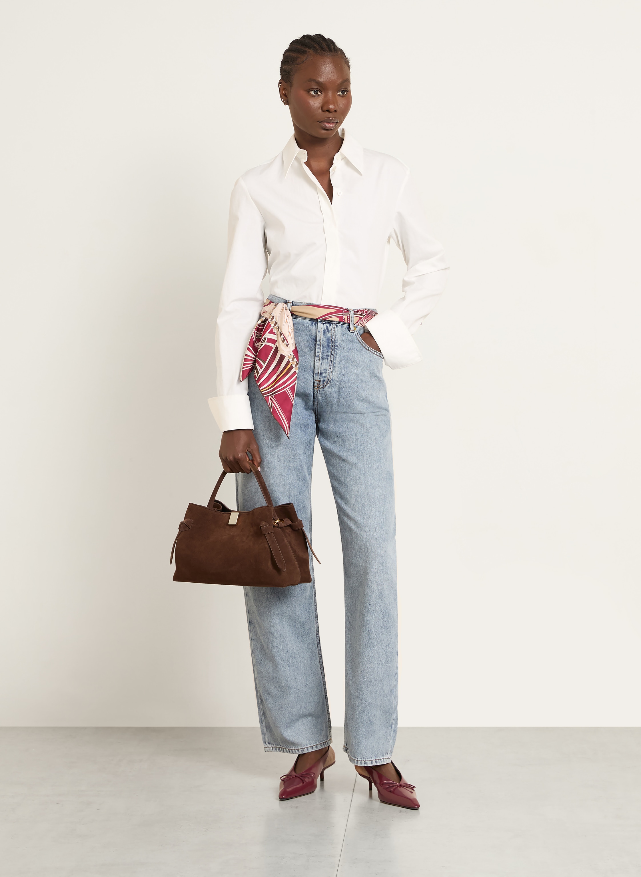 Thumbnail - Yuzefi Handtasche Gyoza braun