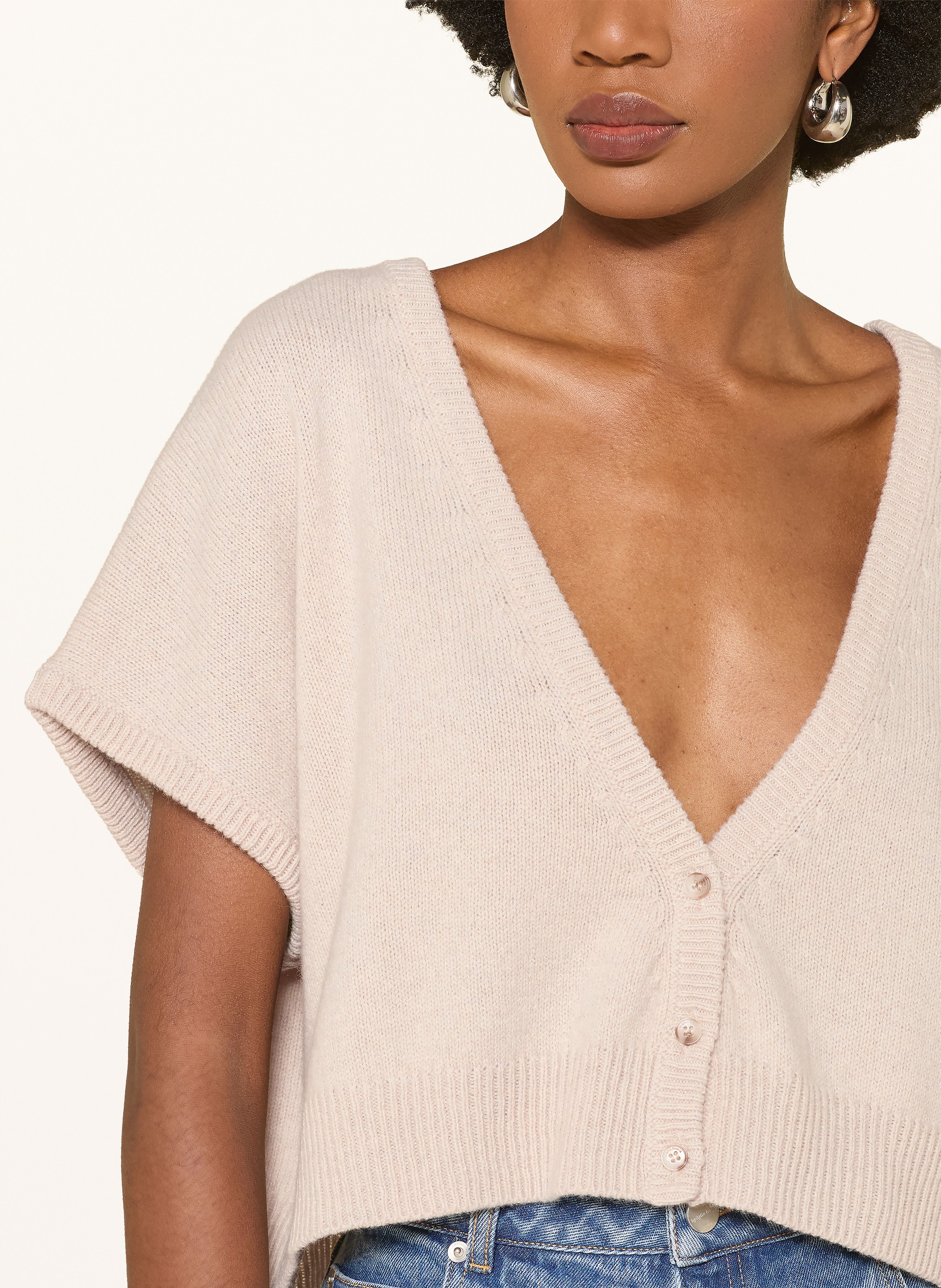 Thumbnail - By Aylin Koenig Strickjacke Malia Aus Cashmere beige