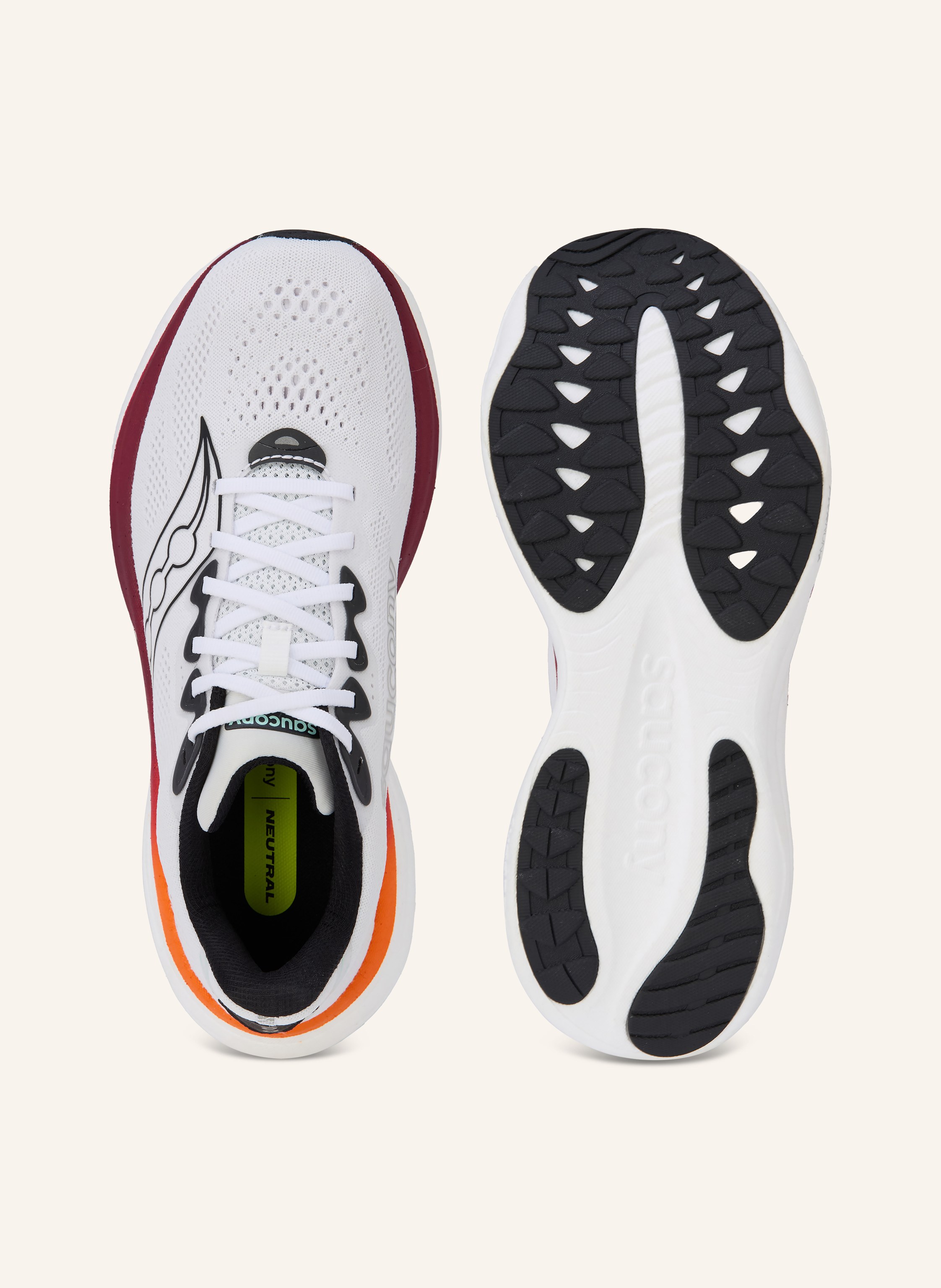 Thumbnail - Saucony Laufschuhe Ride 19 weiss