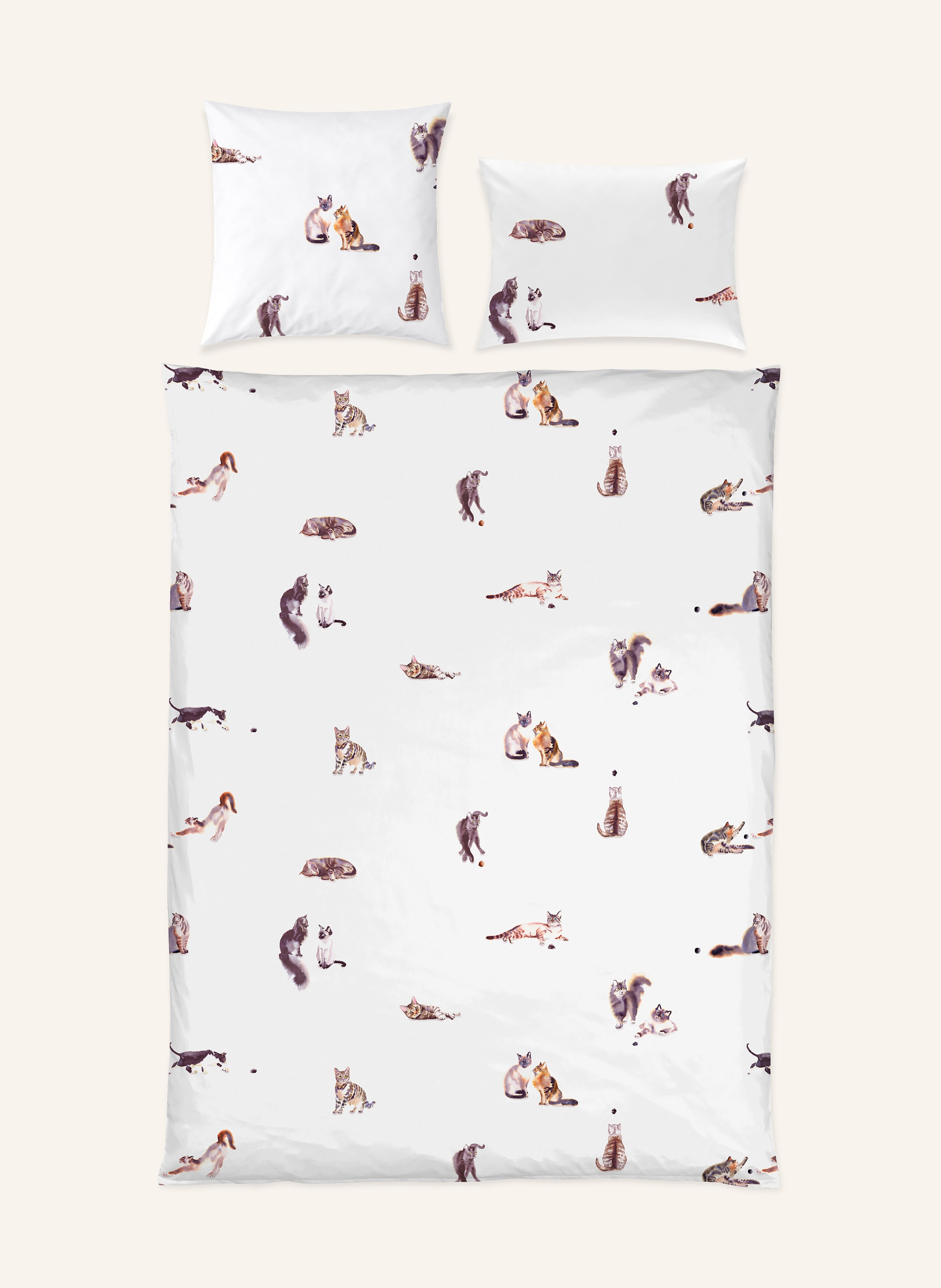 Thumbnail - Christian Fischbacher Bettwäsche Büsi weiss