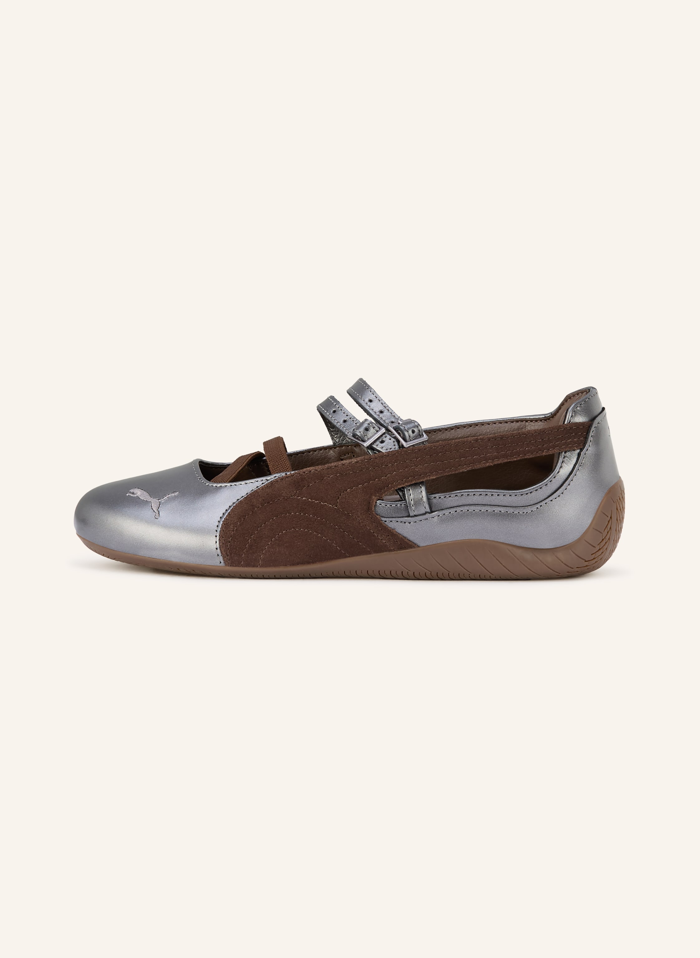 Thumbnail - Puma Mary-Jane-Ballerinas Speedcat Lux braun