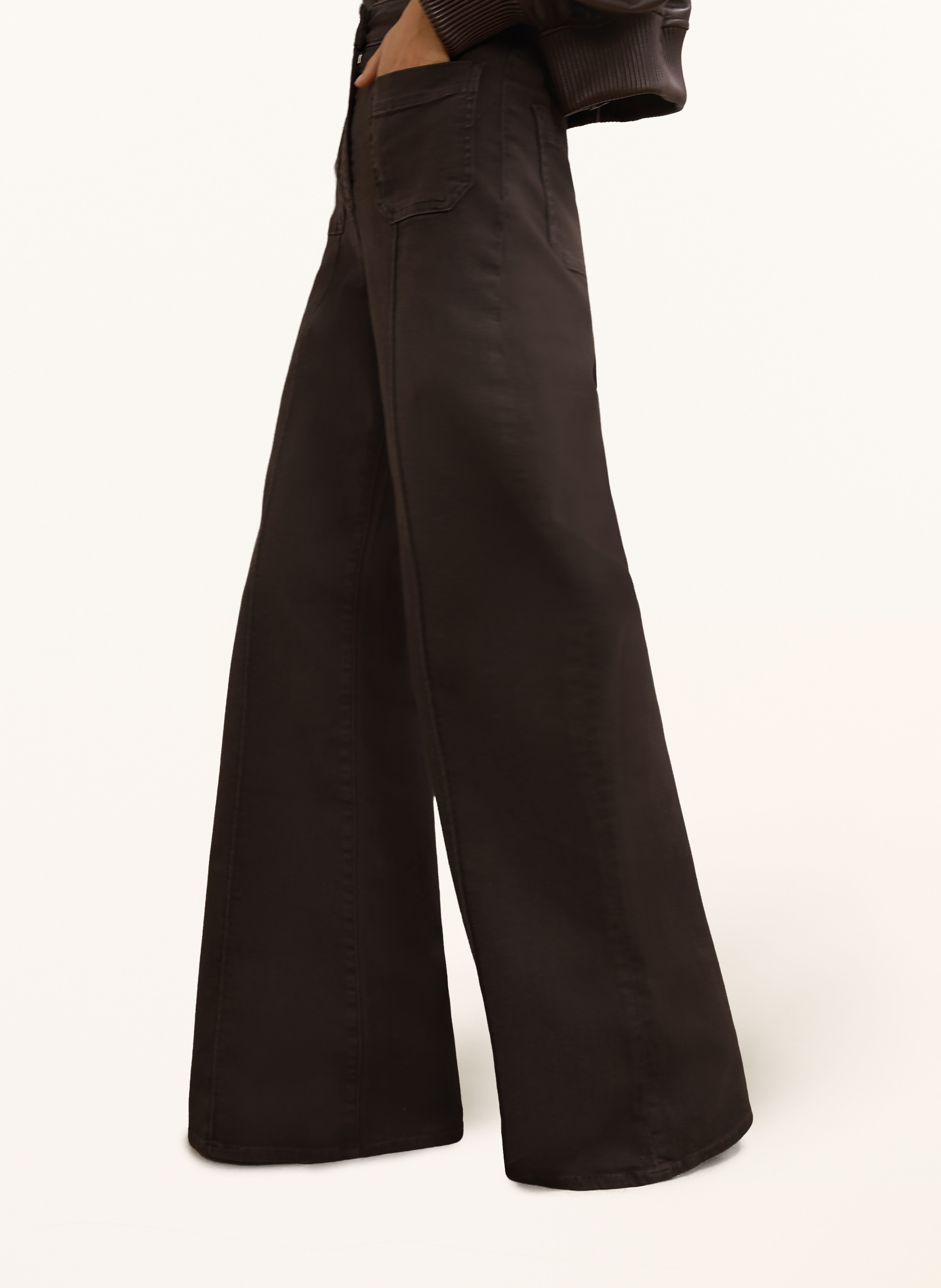 Thumbnail - Reiss Flared Jeans Sakura braun