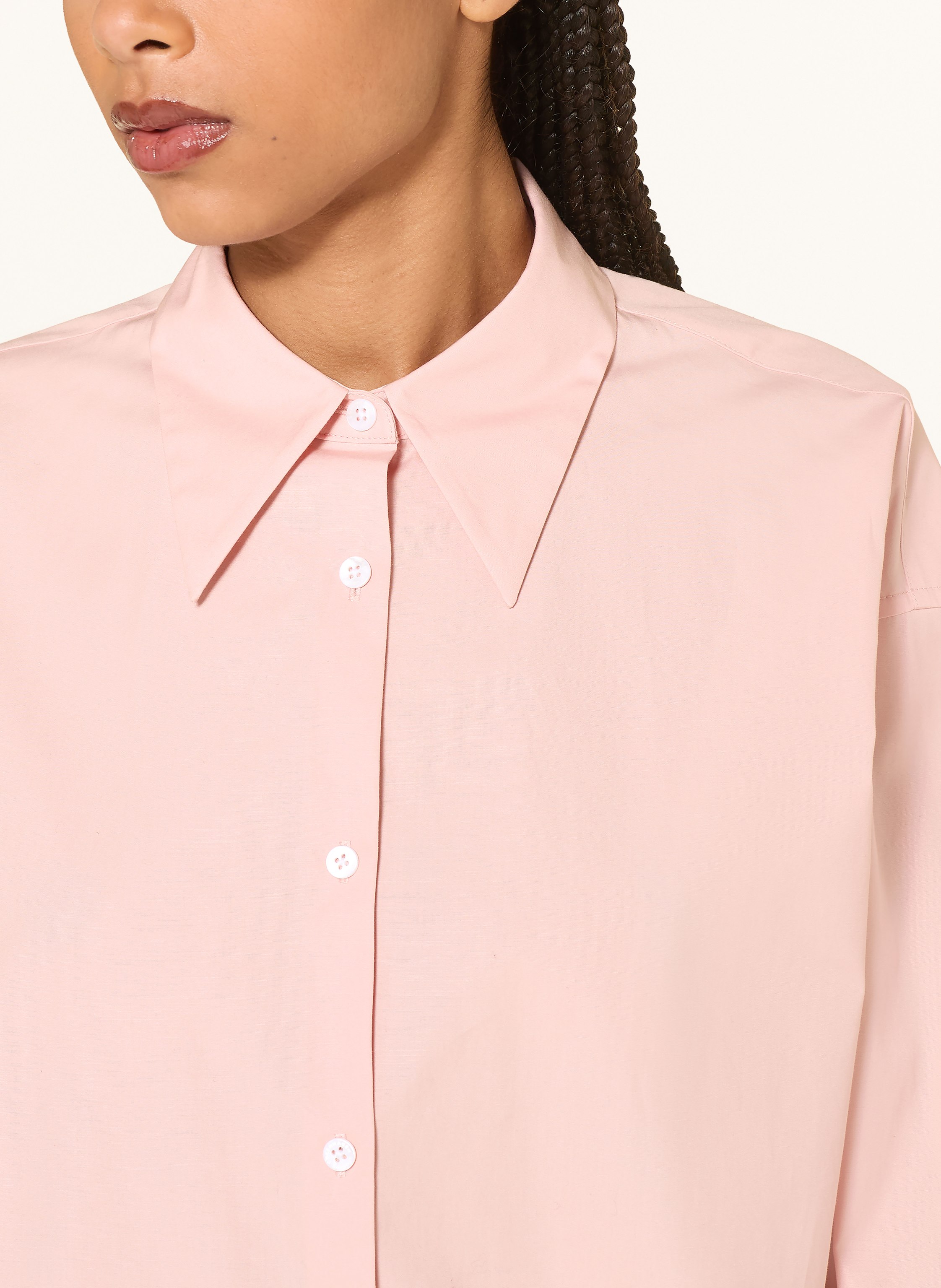 Thumbnail - Copenhagen Studios Oversized-Hemdbluse rosa