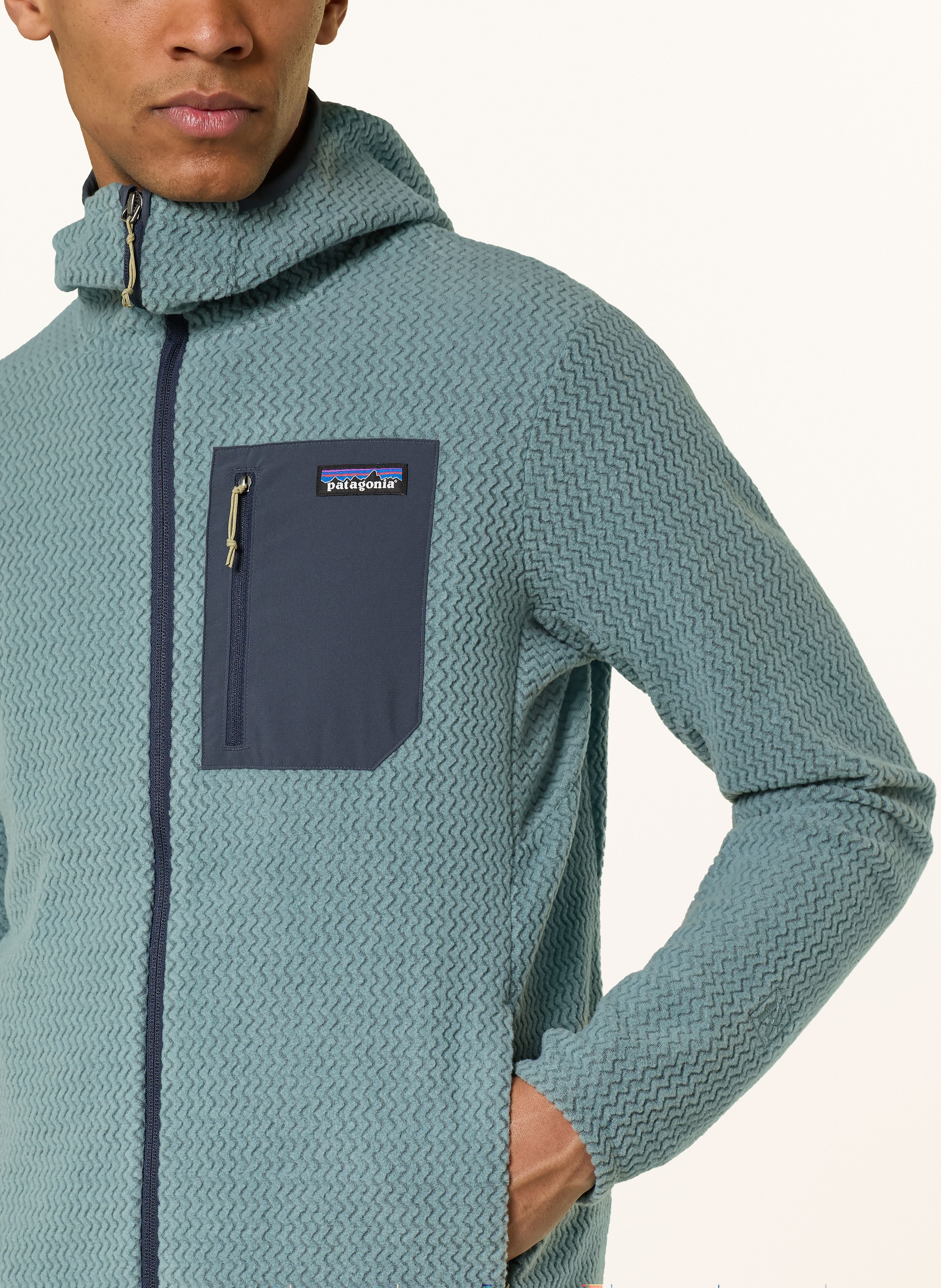 Thumbnail - Patagonia Fleecejacke r1® Air blau