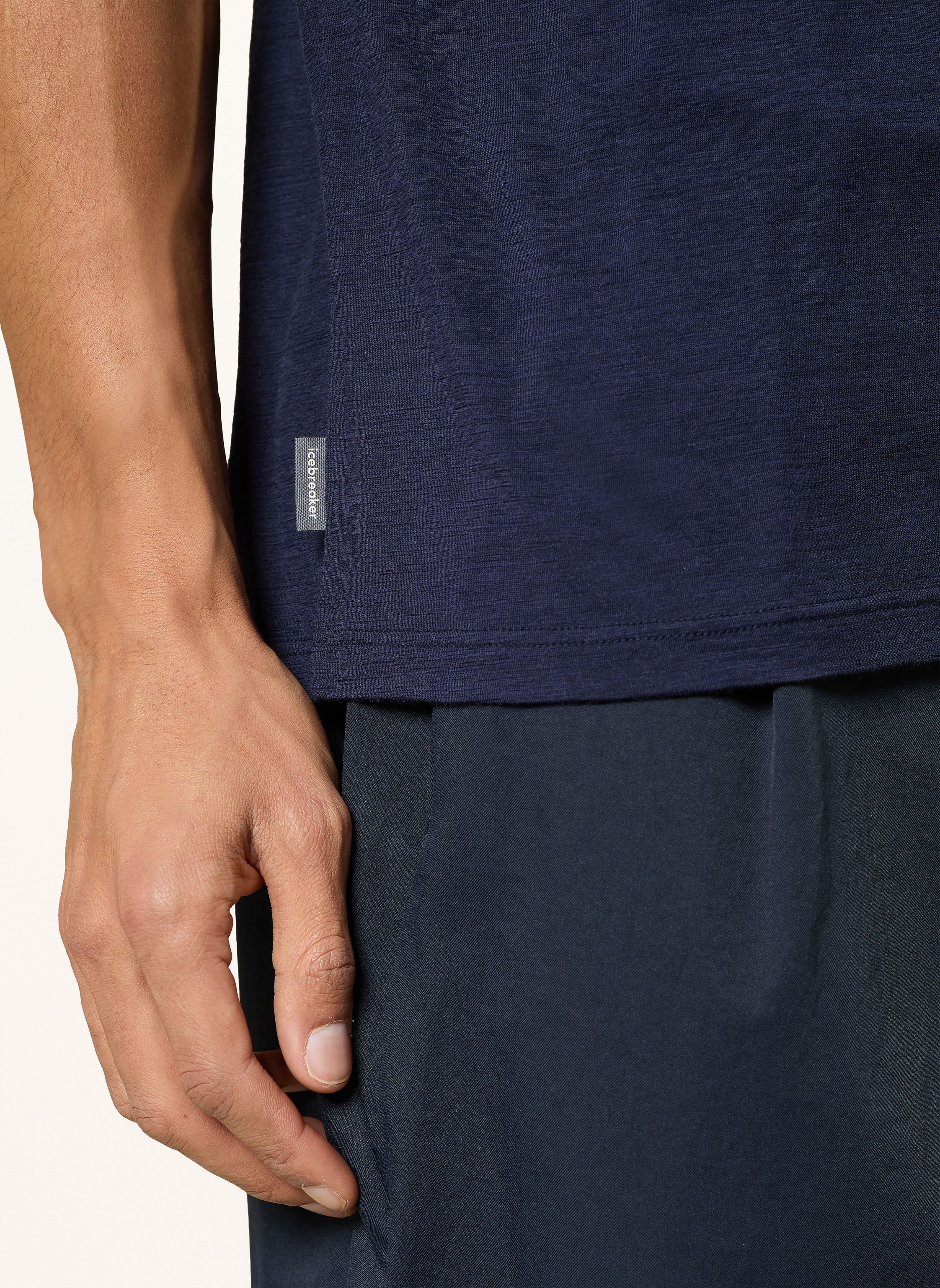 Thumbnail - Icebreaker Funktionsshirt Merino 150 Tech Lite Peaceful Pass Aus Merinowolle blau