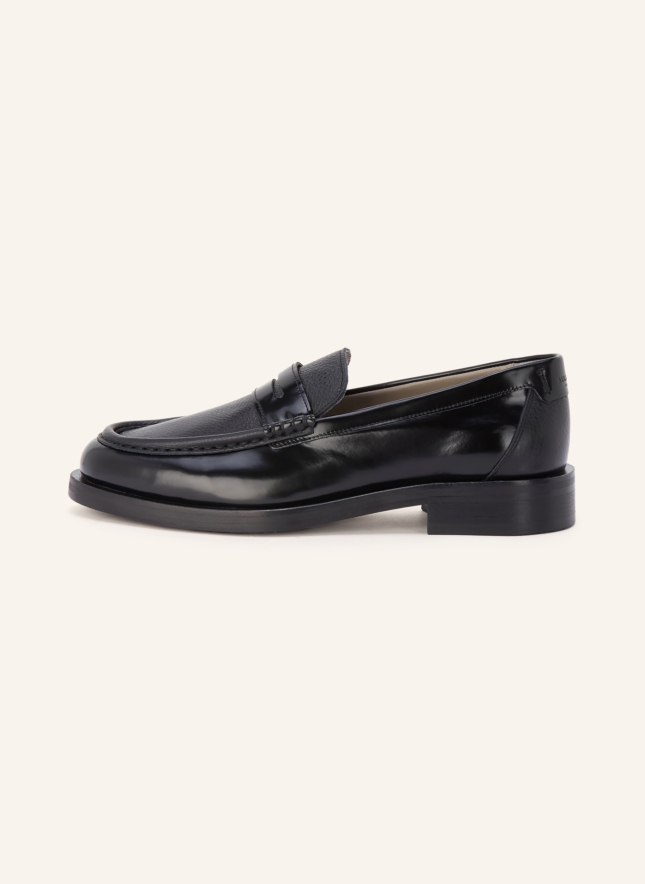 Thumbnail - Allsaints Penny-Loafer Bloom schwarz