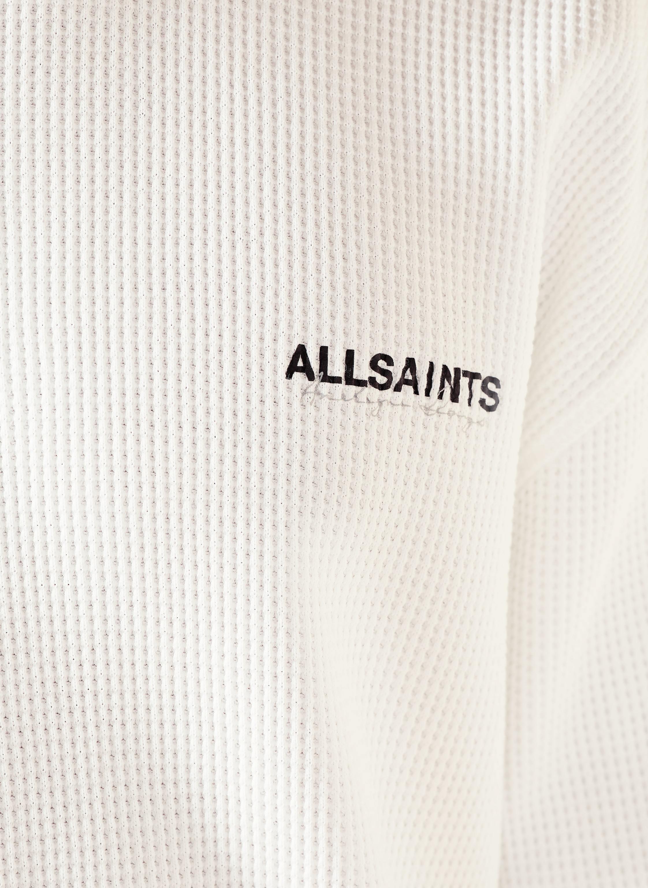 Thumbnail - Allsaints Oversized-Pullover Emblem weiss