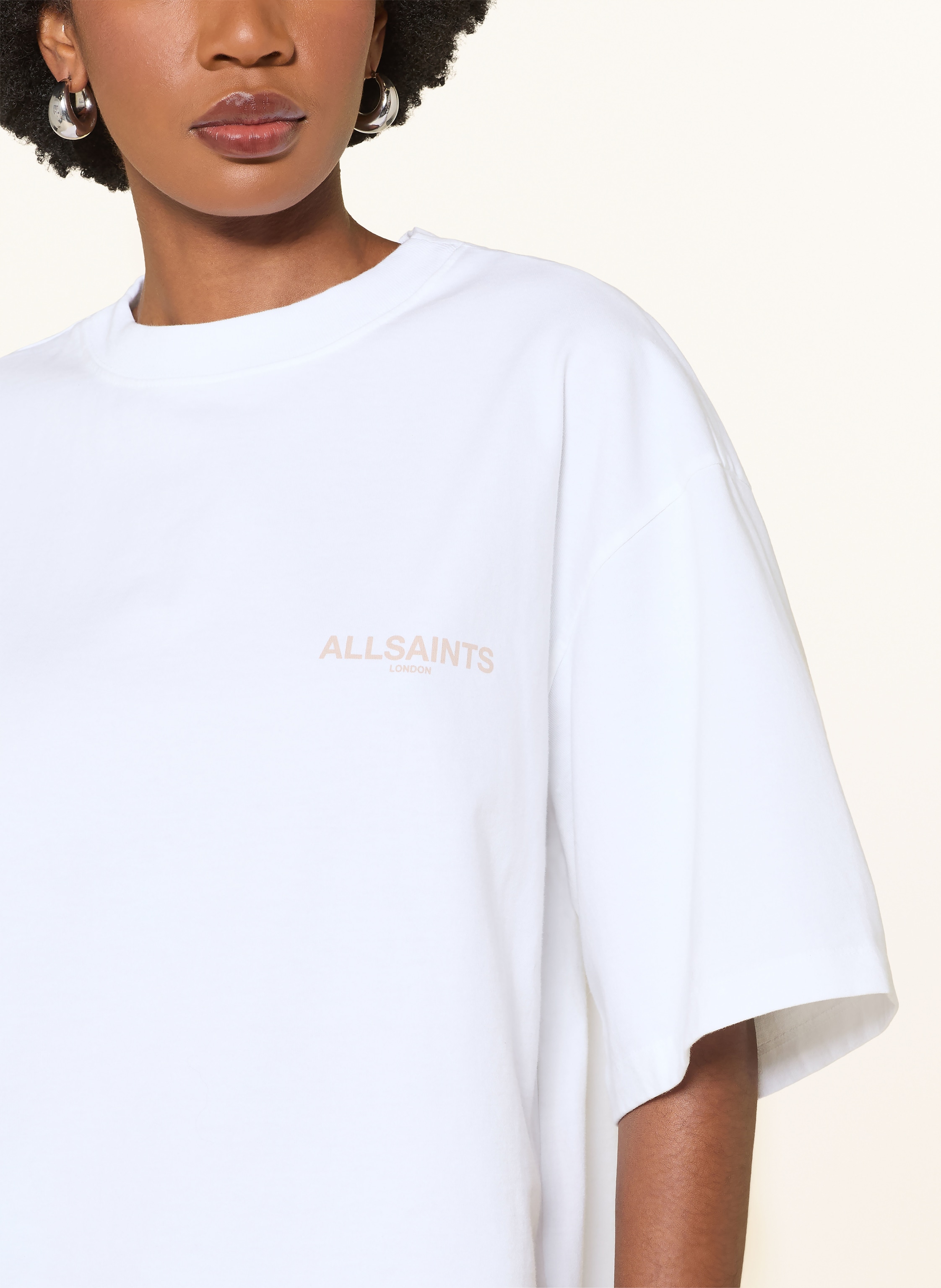 Thumbnail - Allsaints Oversized-Shirt Tempus Amelie weiss