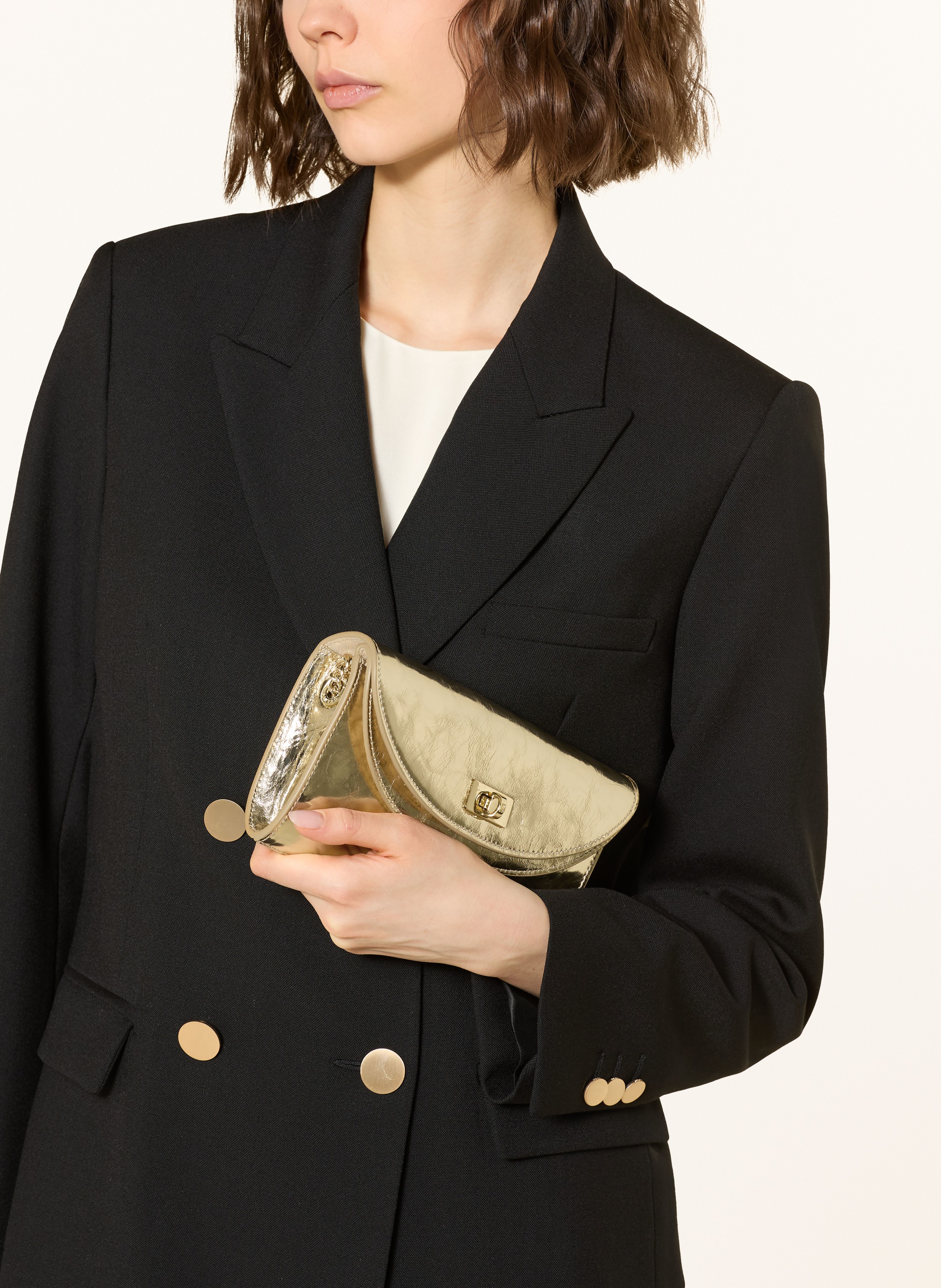 Thumbnail - Sandro Clutch gold