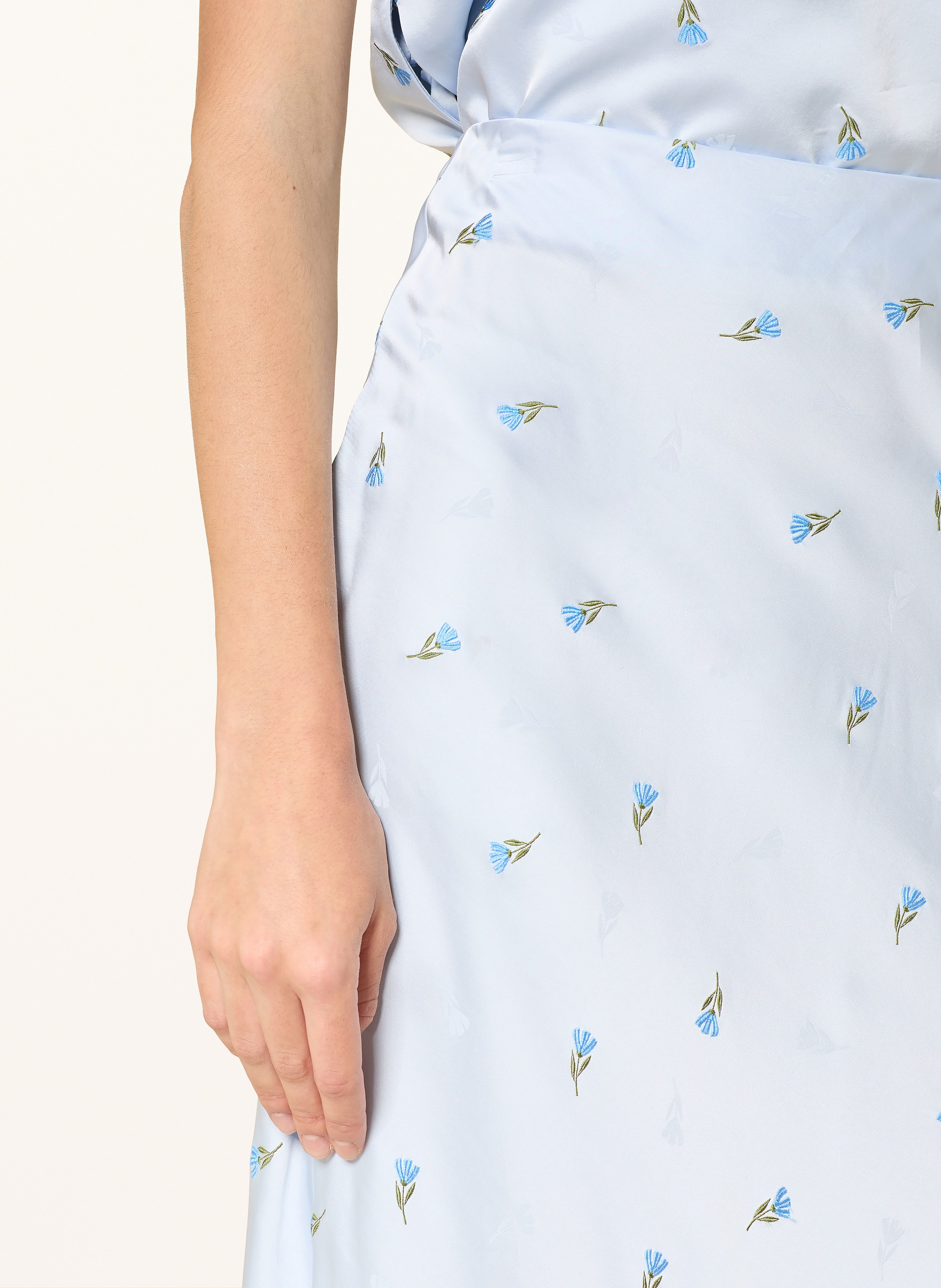 Thumbnail - Claudie Pierlot Satinrock blau