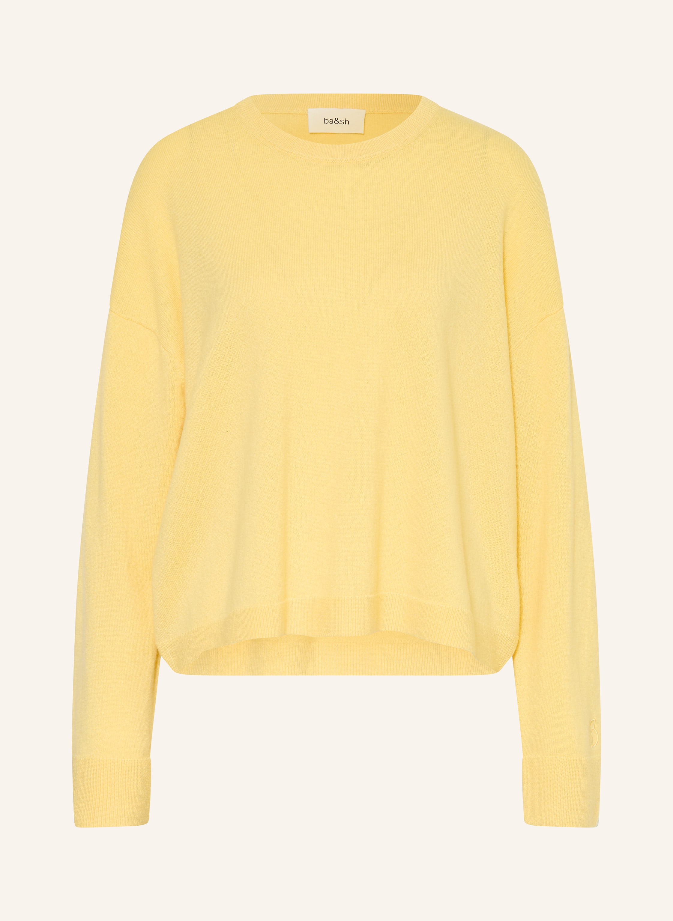 Ba&Sh Cashmere-Pullover Chaya gelb