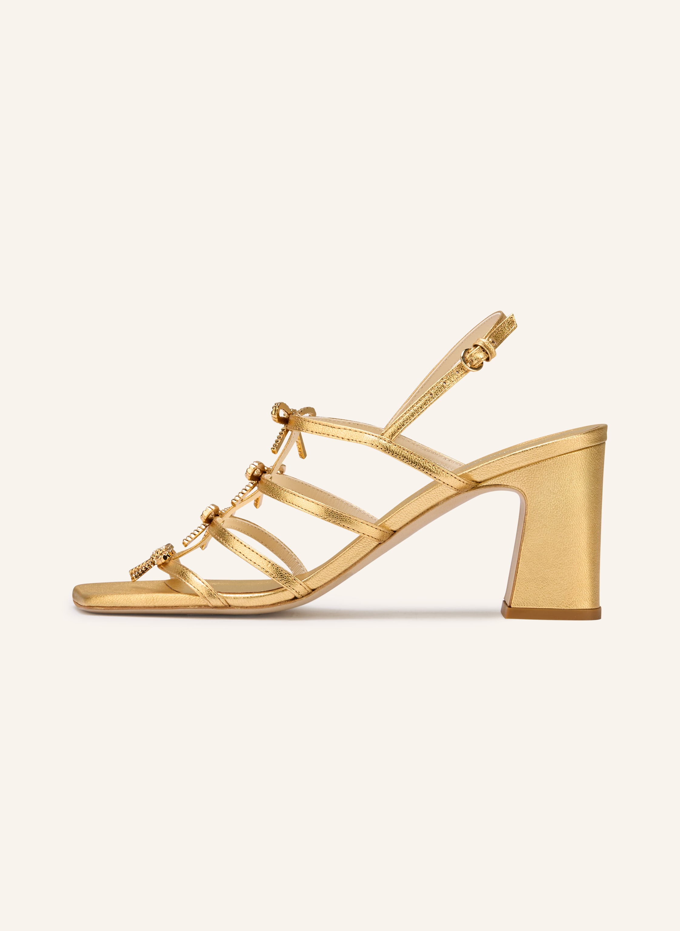 Thumbnail - Claudie Pierlot Sandaletten gold