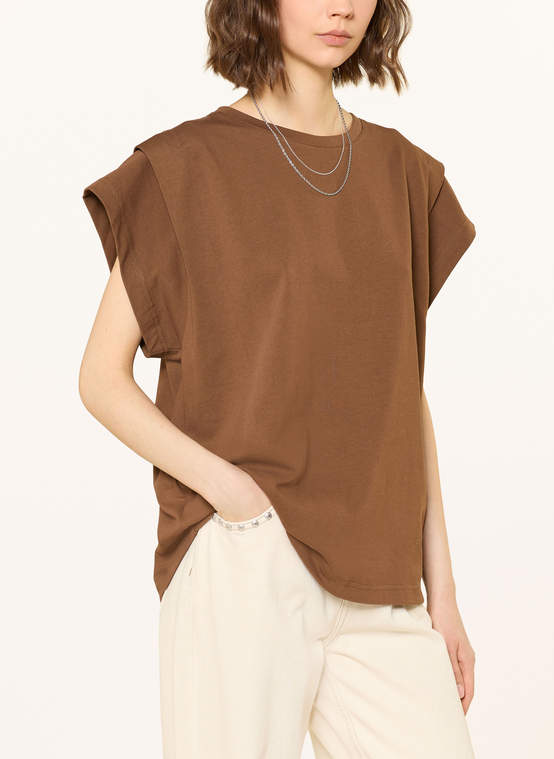 Thumbnail - Ba&Sh T-Shirt Pio braun