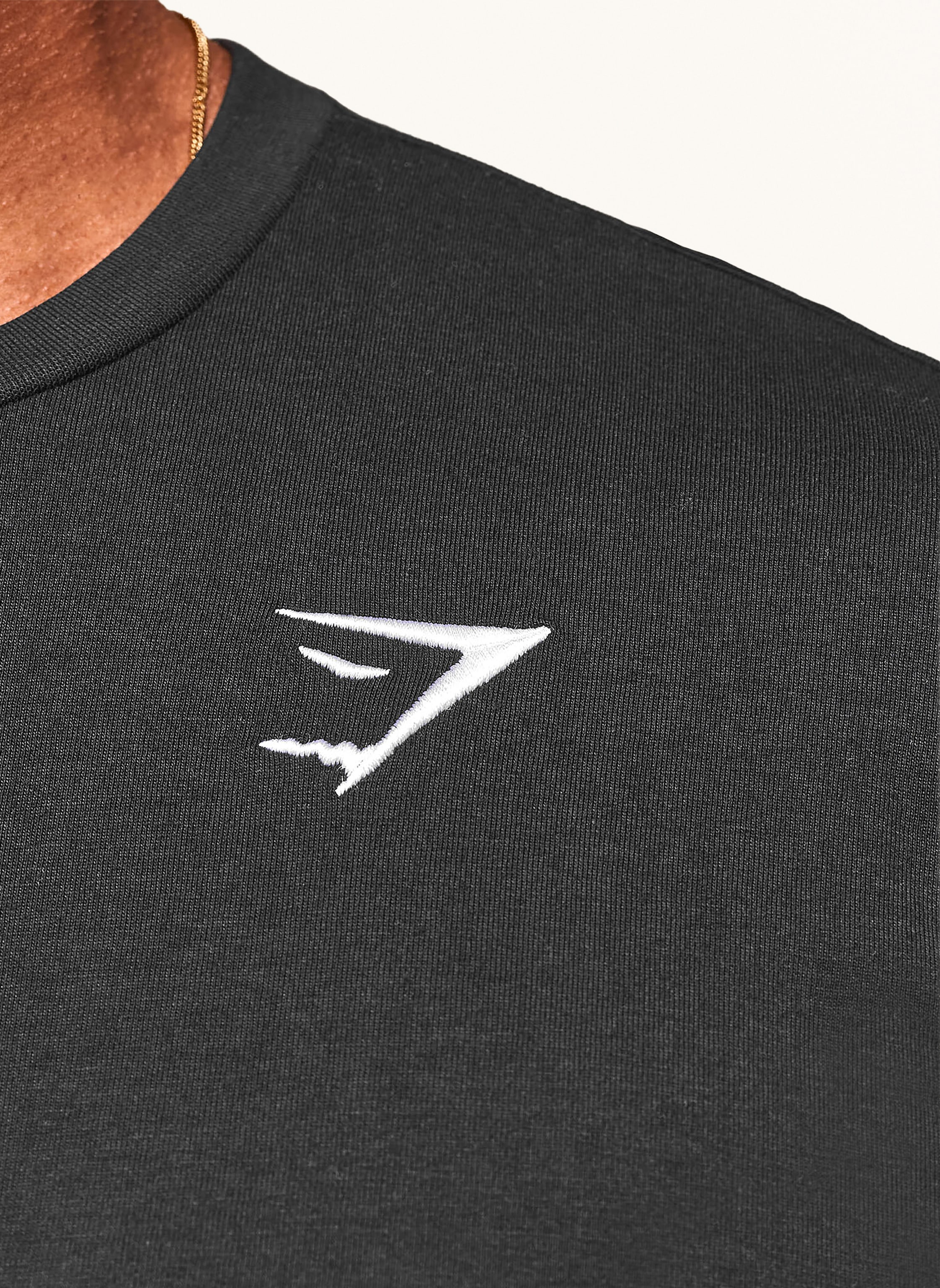 Thumbnail - Gymshark T-Shirt Crest schwarz
