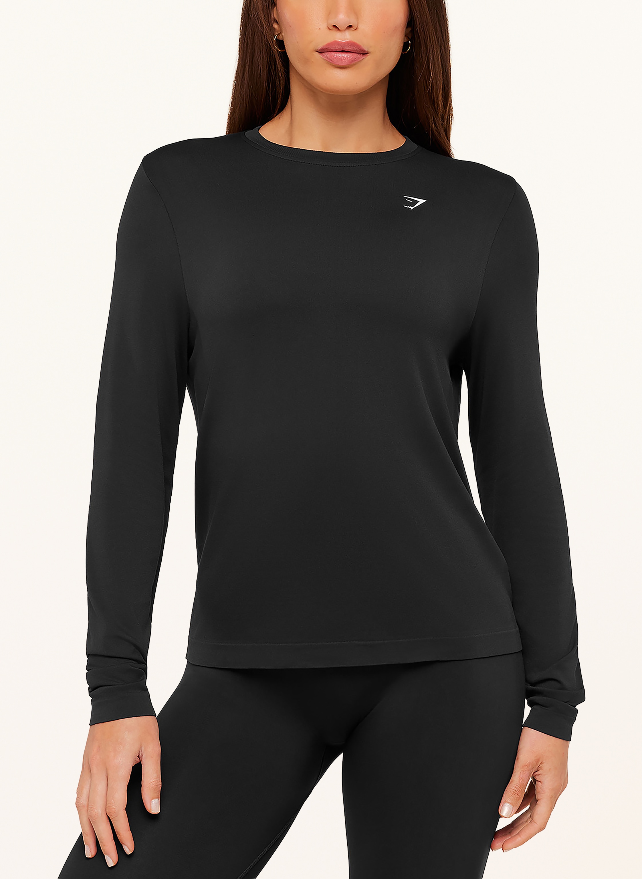 Thumbnail - Gymshark Longsleeve Everyday Seamless schwarz