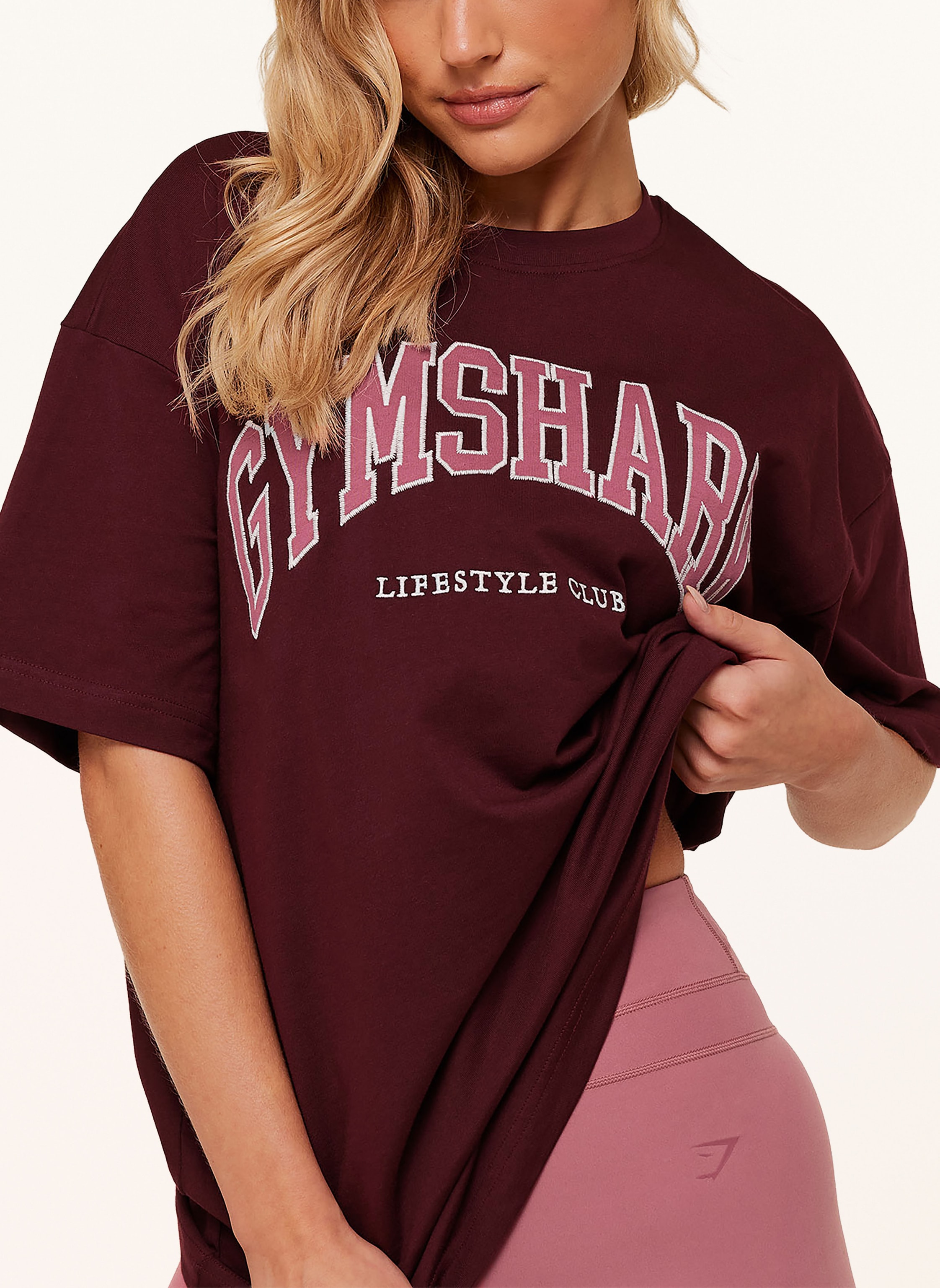 Thumbnail - Gymshark T-Shirt Gfx Collegiate Lifestyle braun