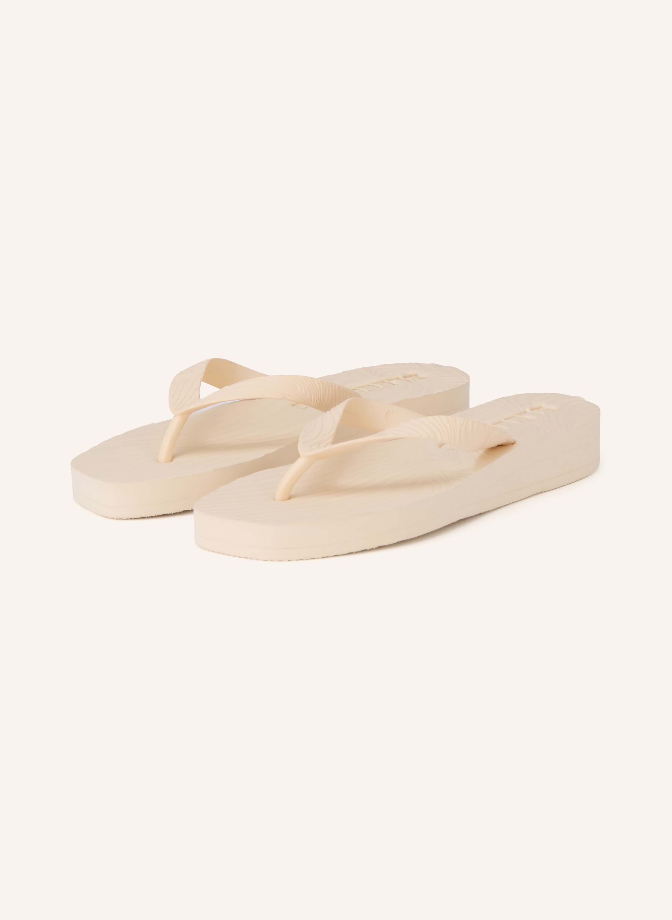 Sleepers Zehentrenner Tapered Platform beige