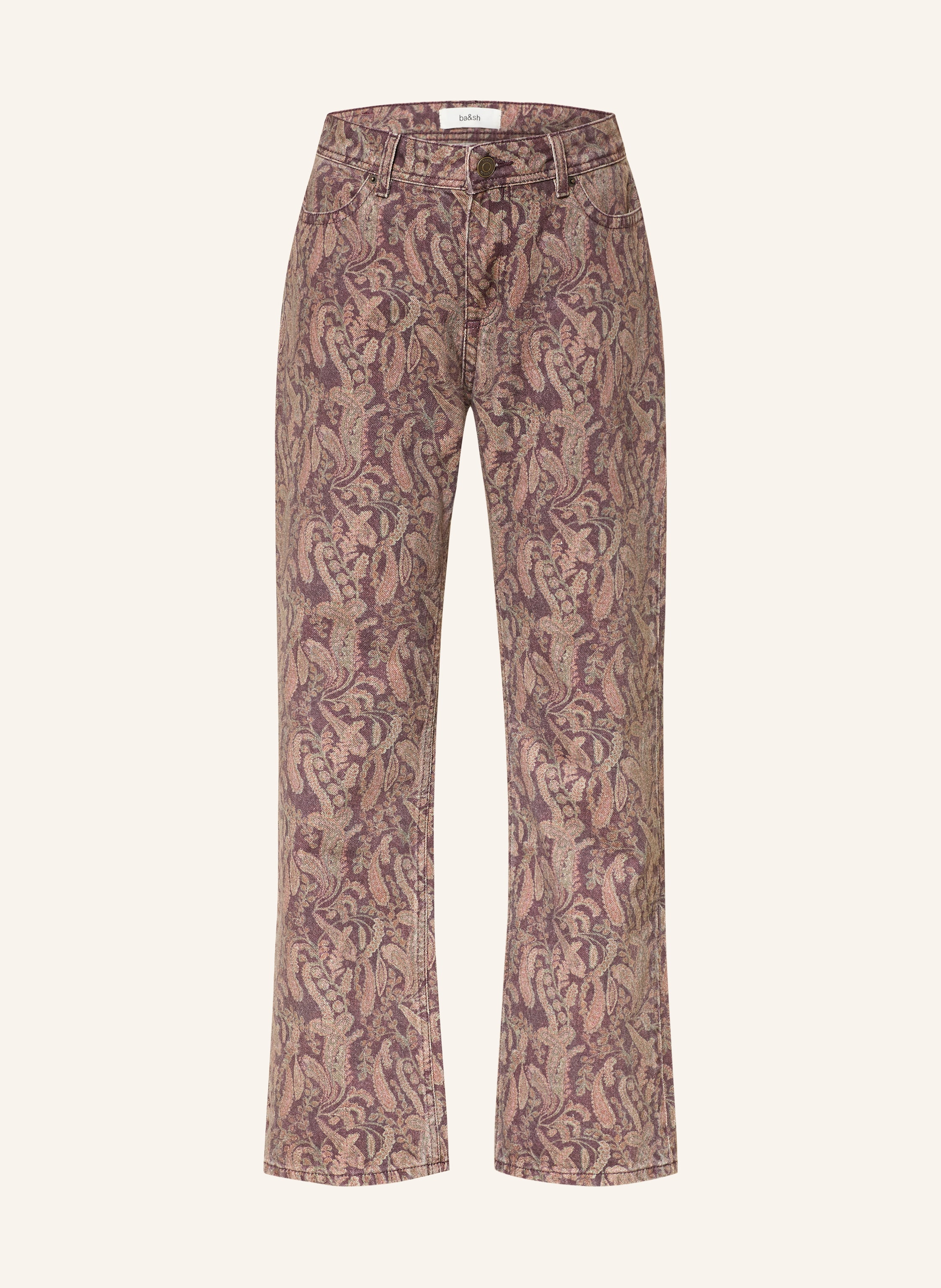 Ba&Sh Straight Jeans Tooty lila