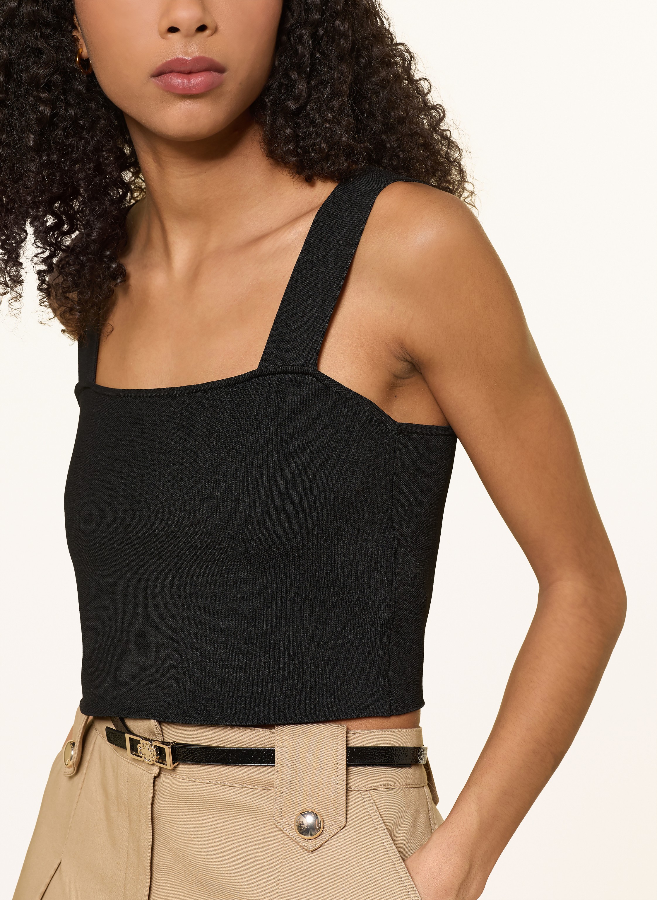 Thumbnail - Maje Stricktop schwarz