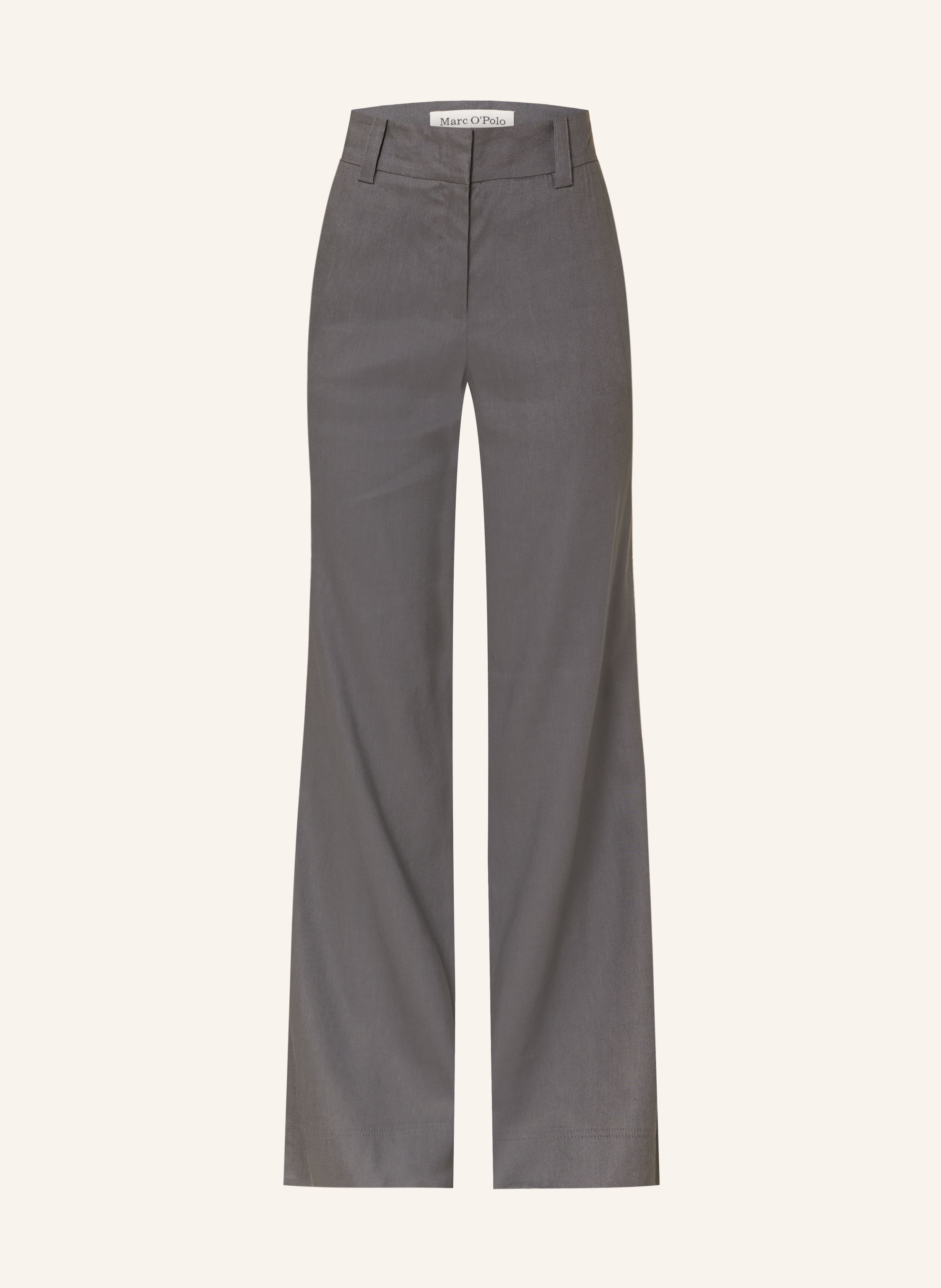 Marc O'polo Hose Mit Leinen grau