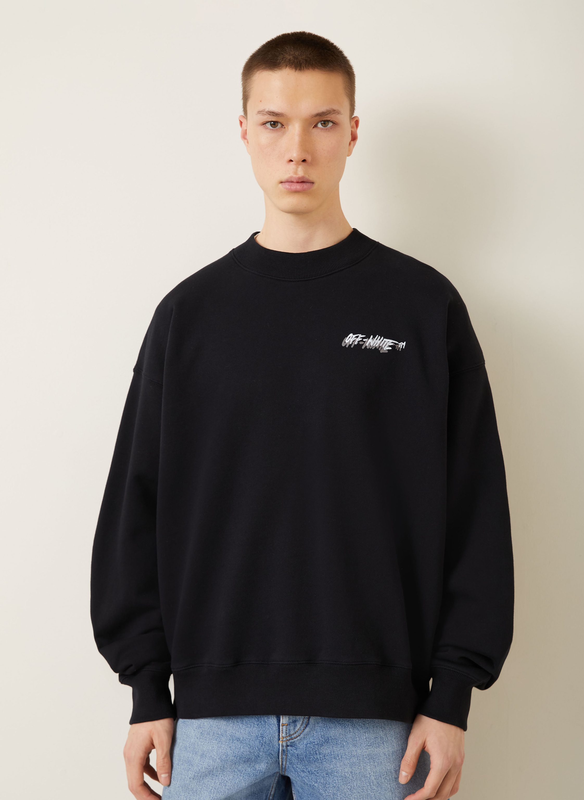 Thumbnail - Off-White Sweatshirt schwarz