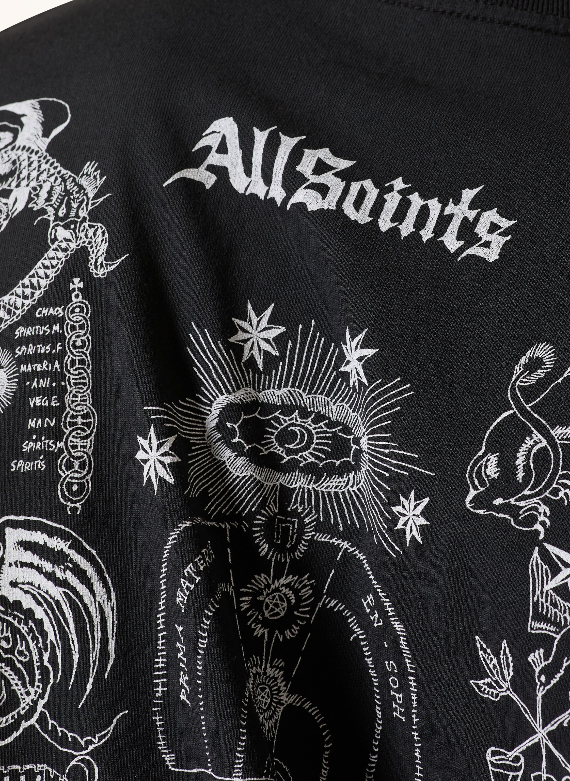 Thumbnail - Allsaints Oversized-Shirt Terra schwarz