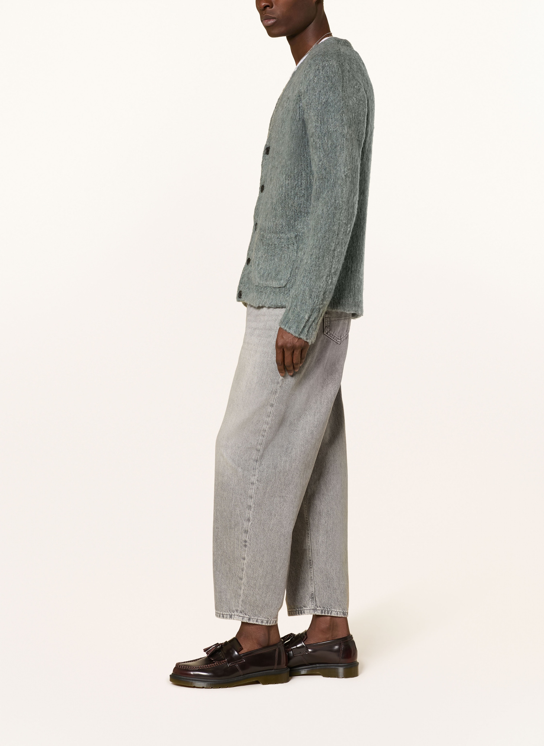 Thumbnail - Allsaints Jeans Barrel Fit grau