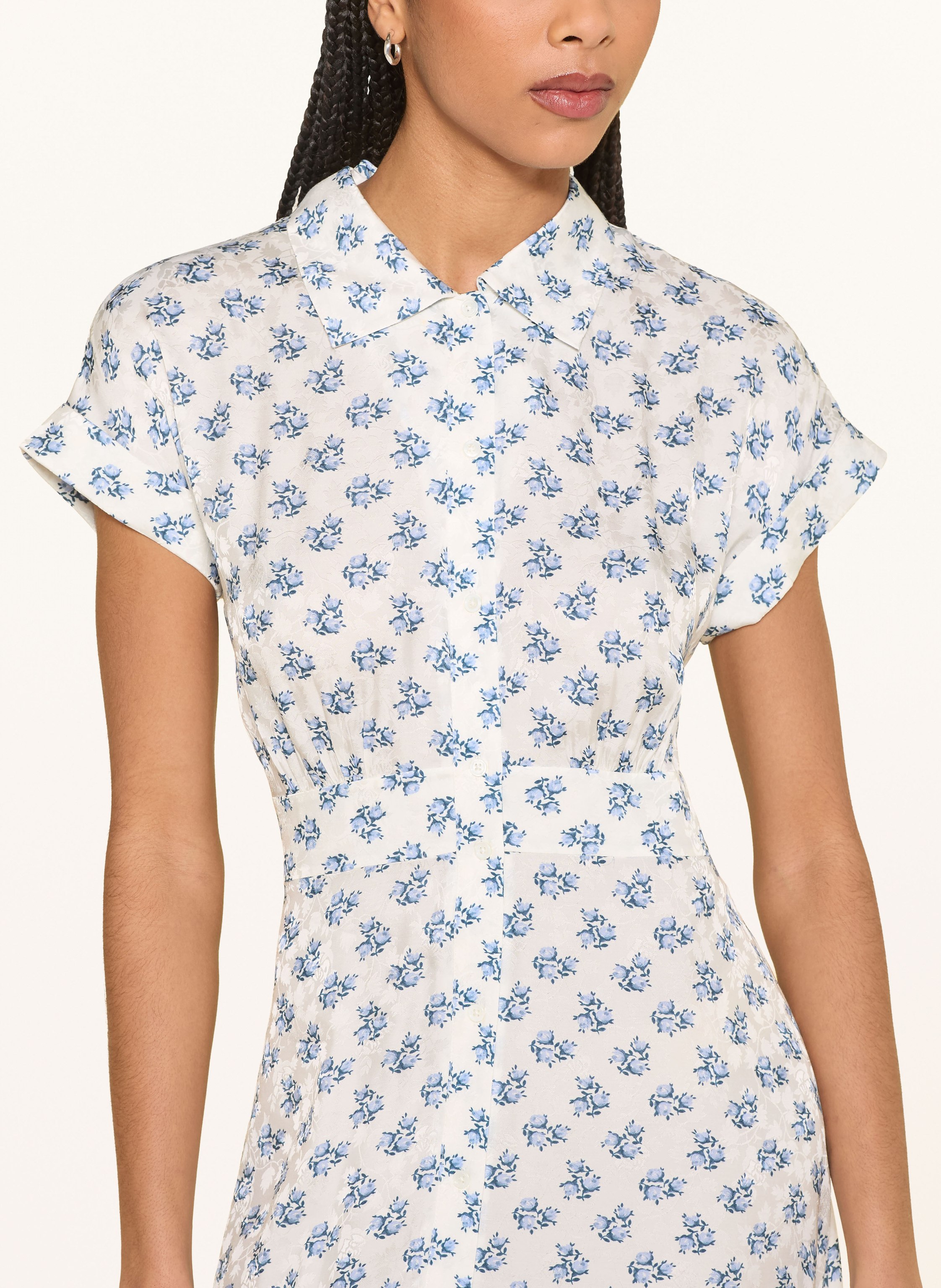 Thumbnail - Maje Hemdblusenkleid blau