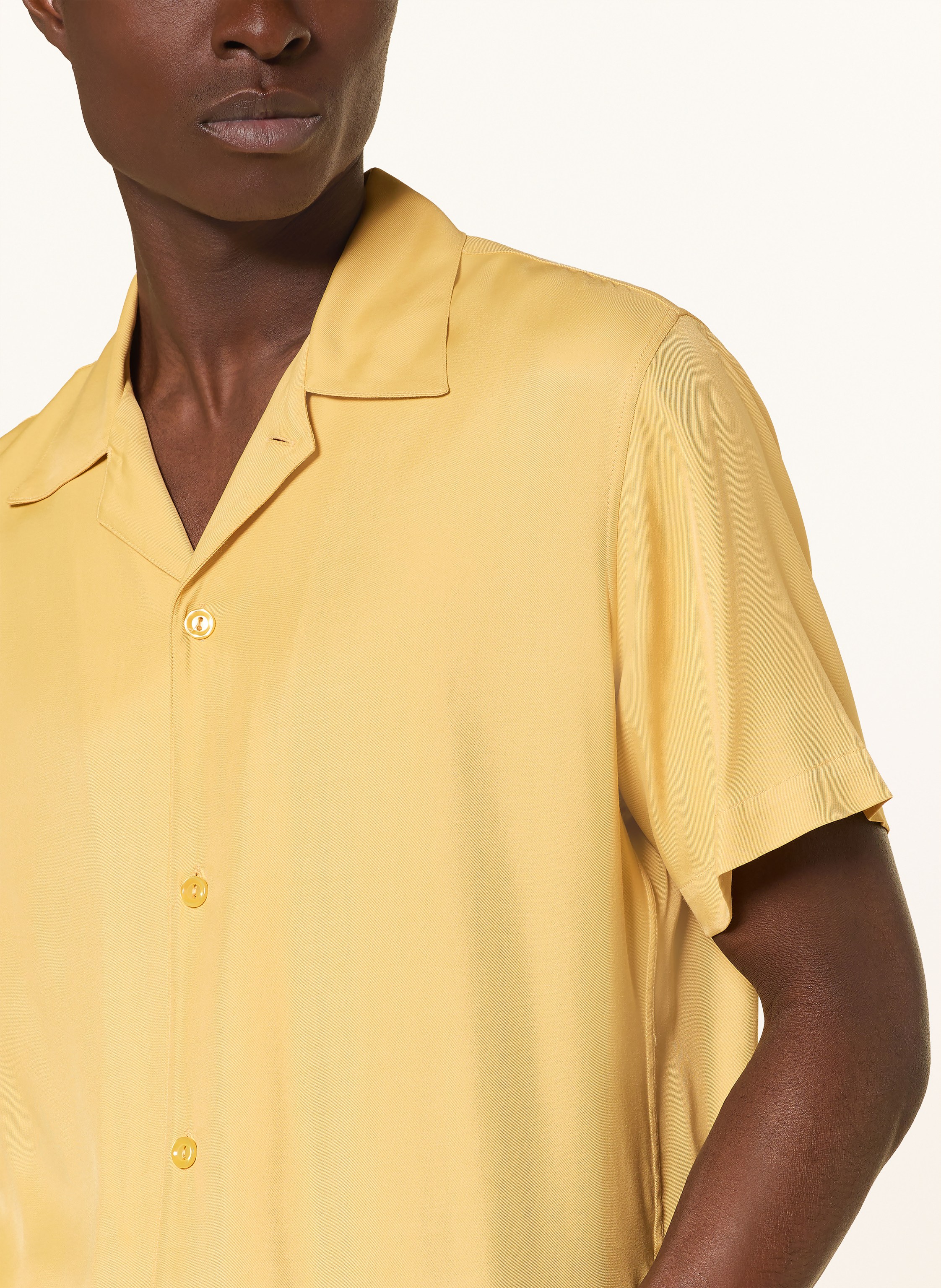 Thumbnail - Sandro Resorthemd Regular Fit gelb