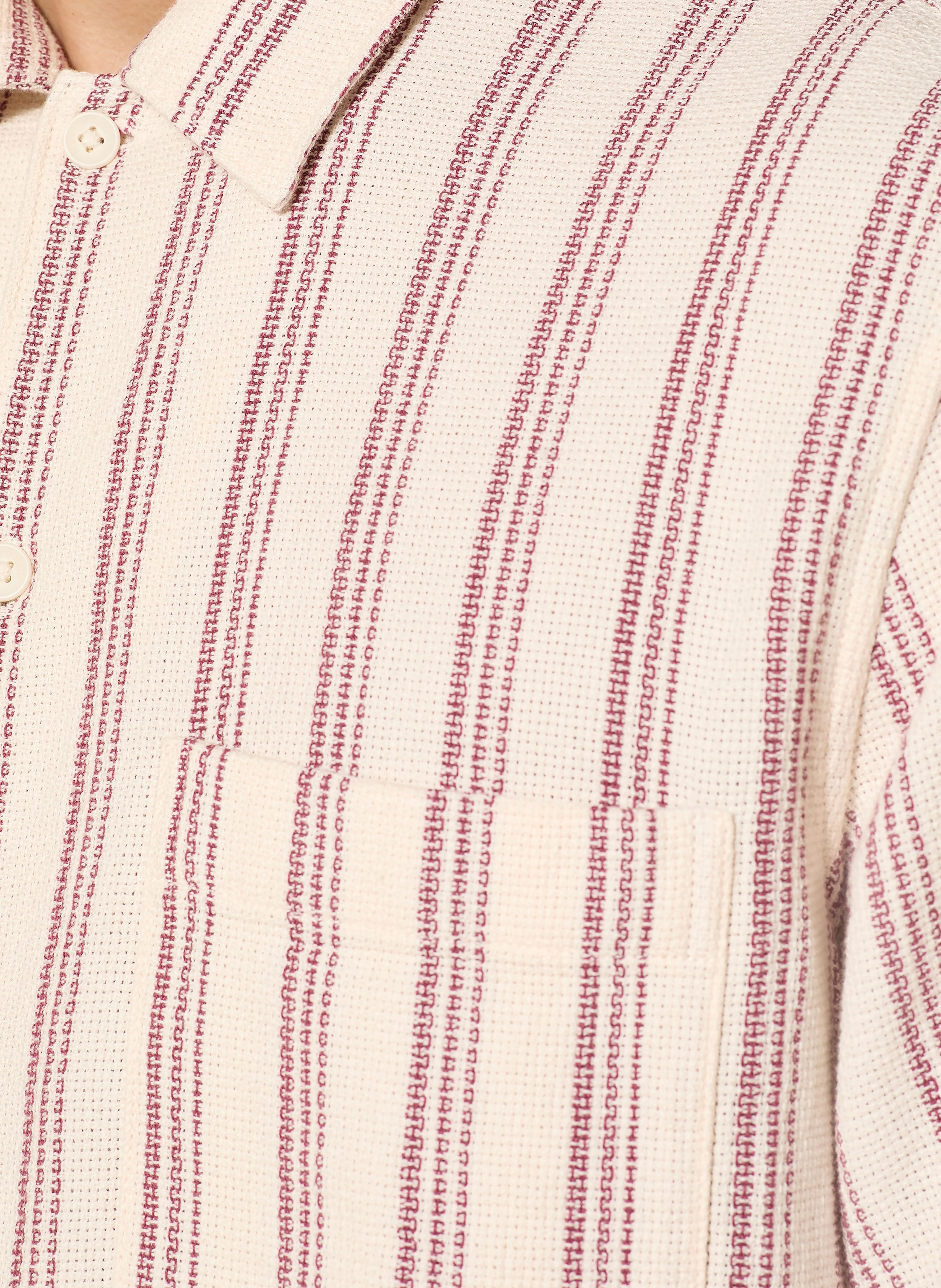 Thumbnail - Marc O'polo Kurzarm-Hemd Regular Fit beige