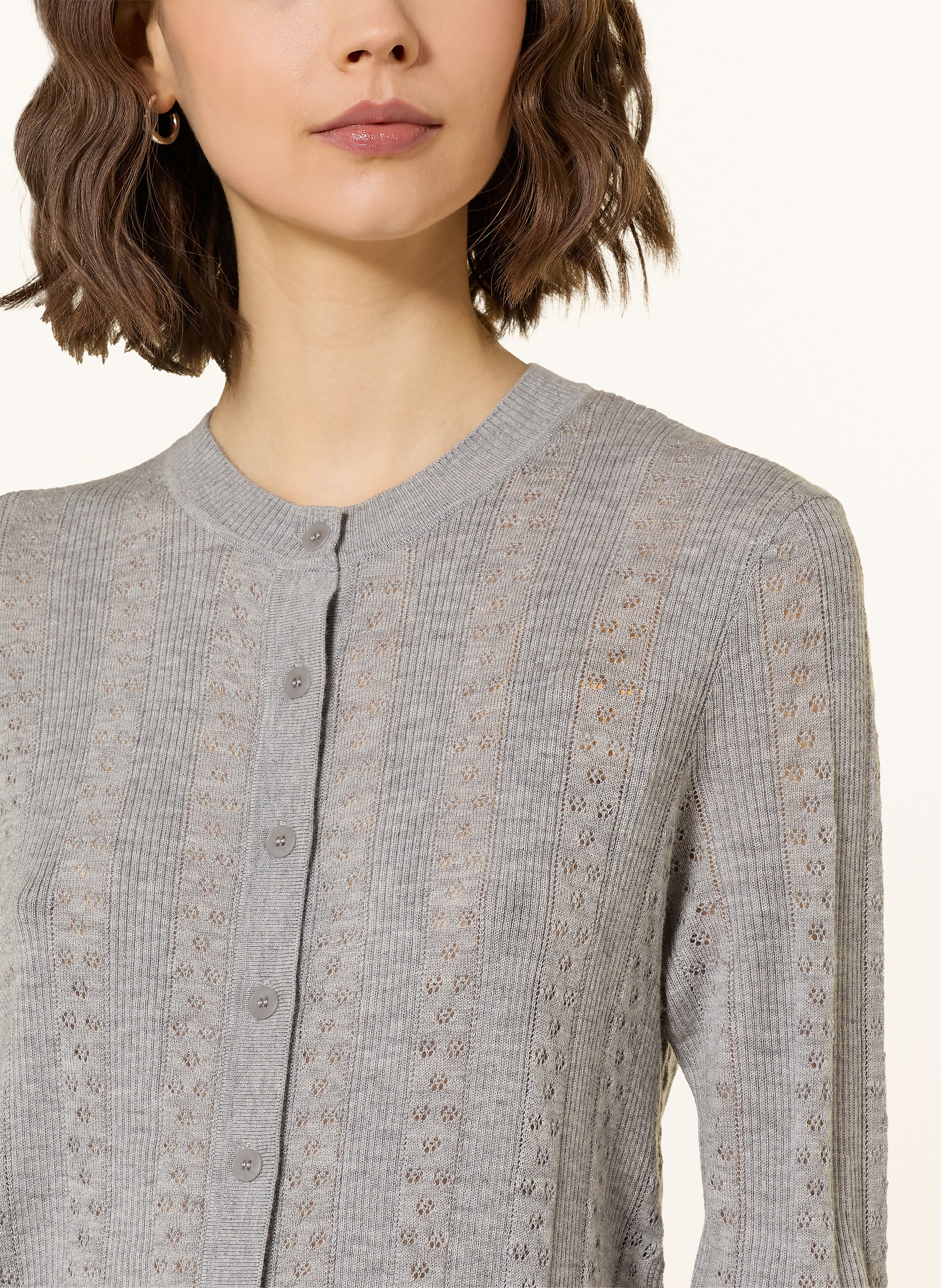 Thumbnail - Sandro Strickjacke grau