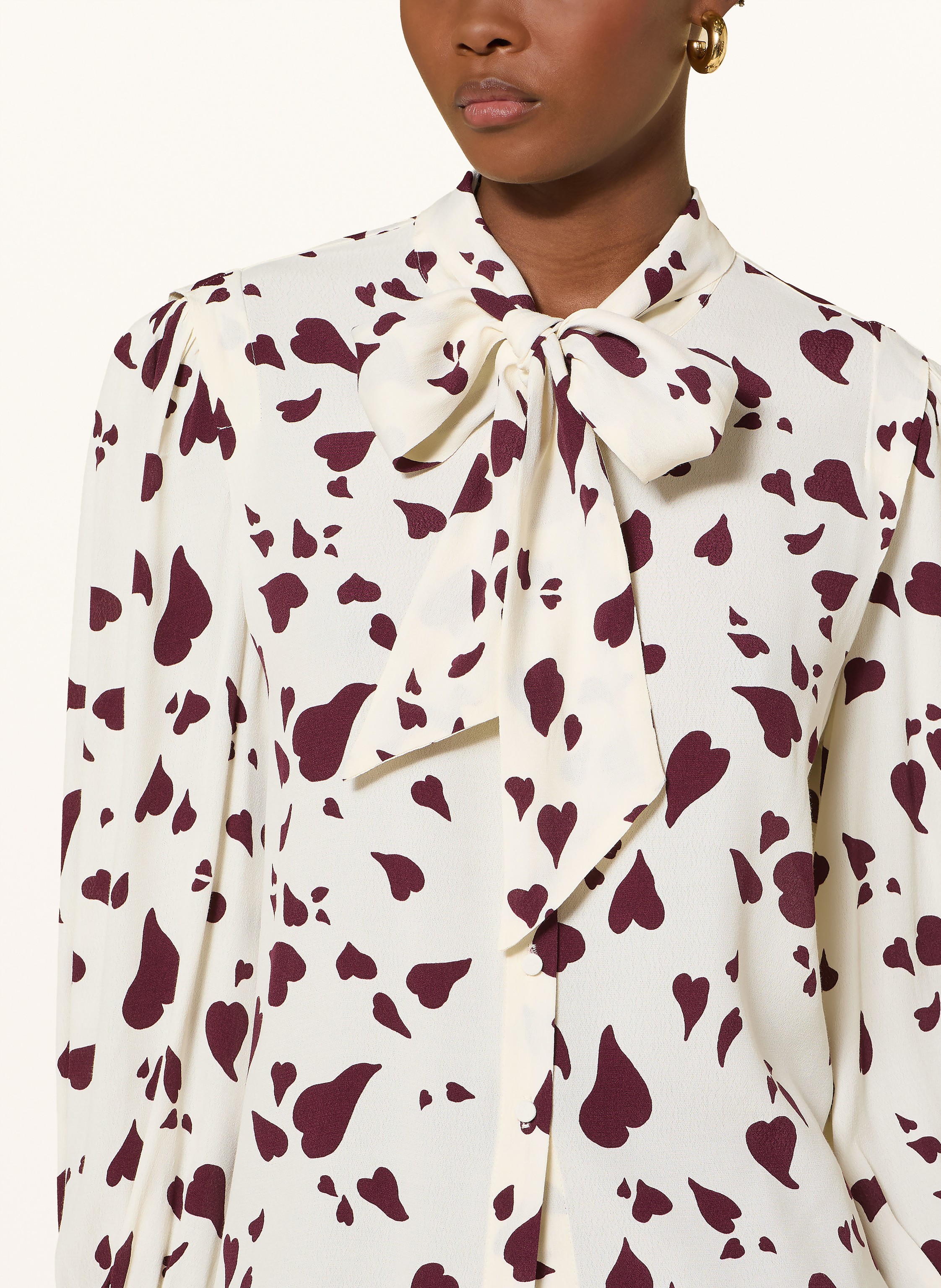 Thumbnail - Phase Eight Schluppenbluse Paloma weiss