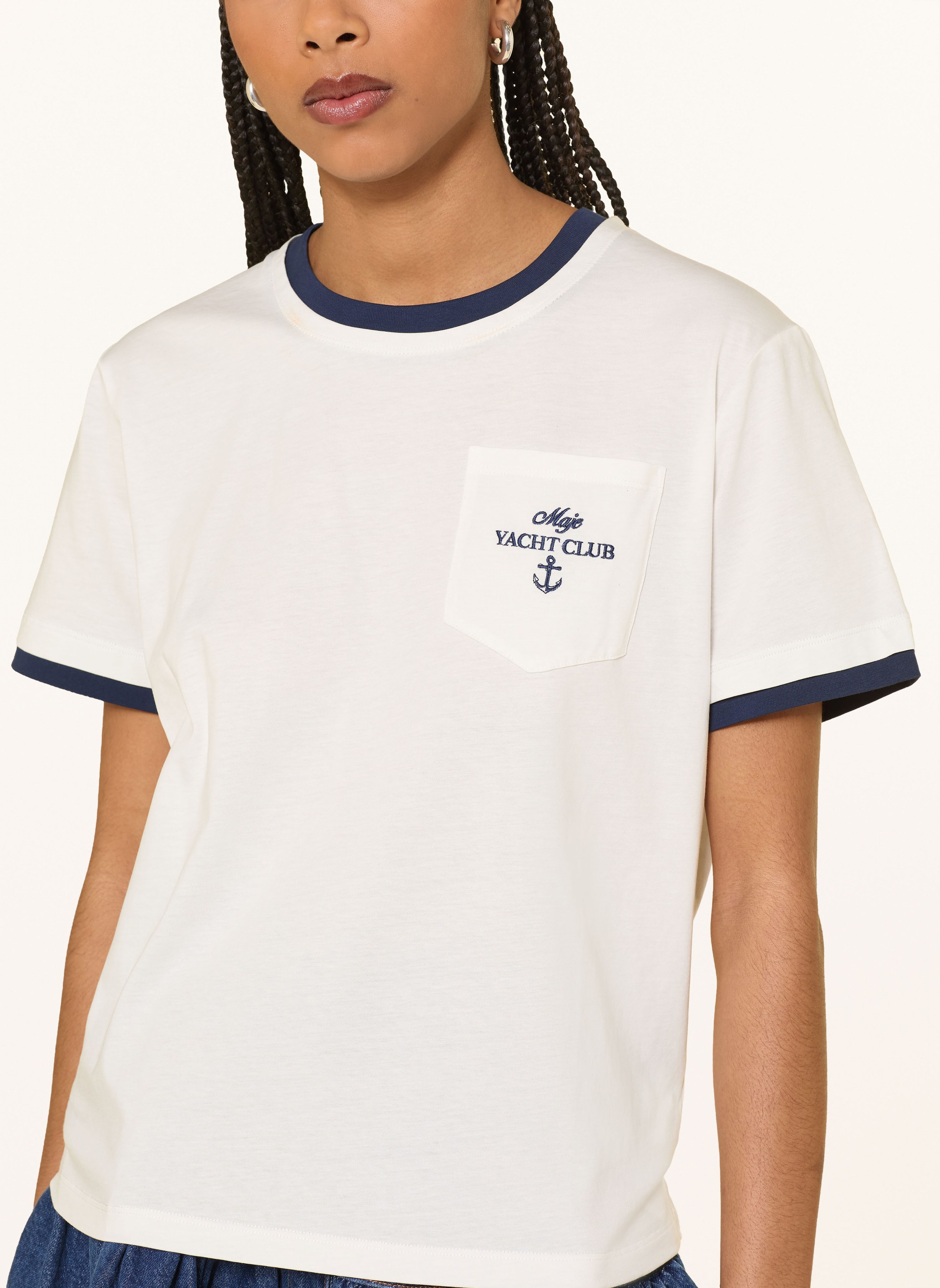 Thumbnail - Maje T-Shirt weiss