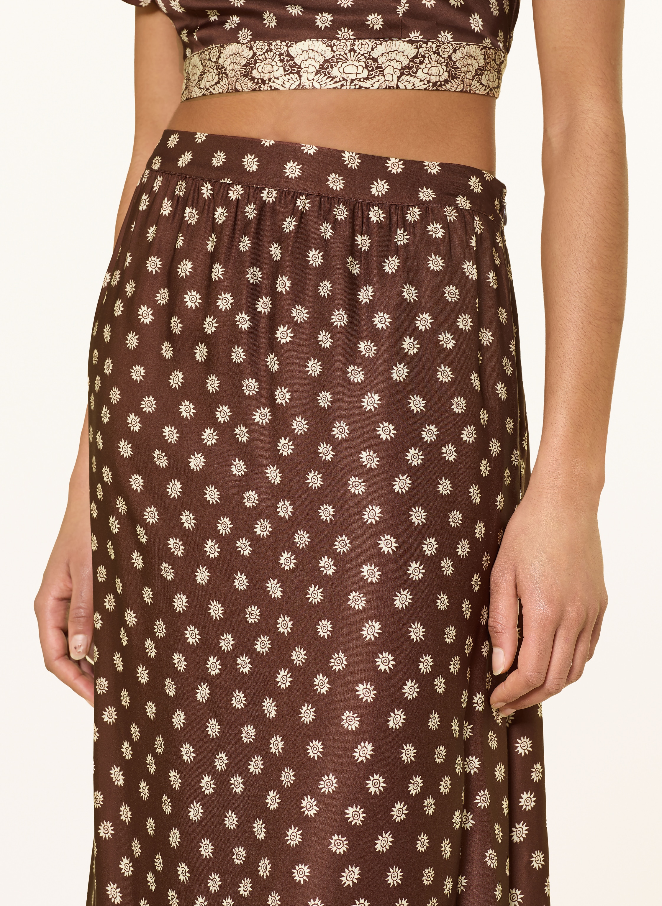 Thumbnail - Claudie Pierlot Satinrock braun