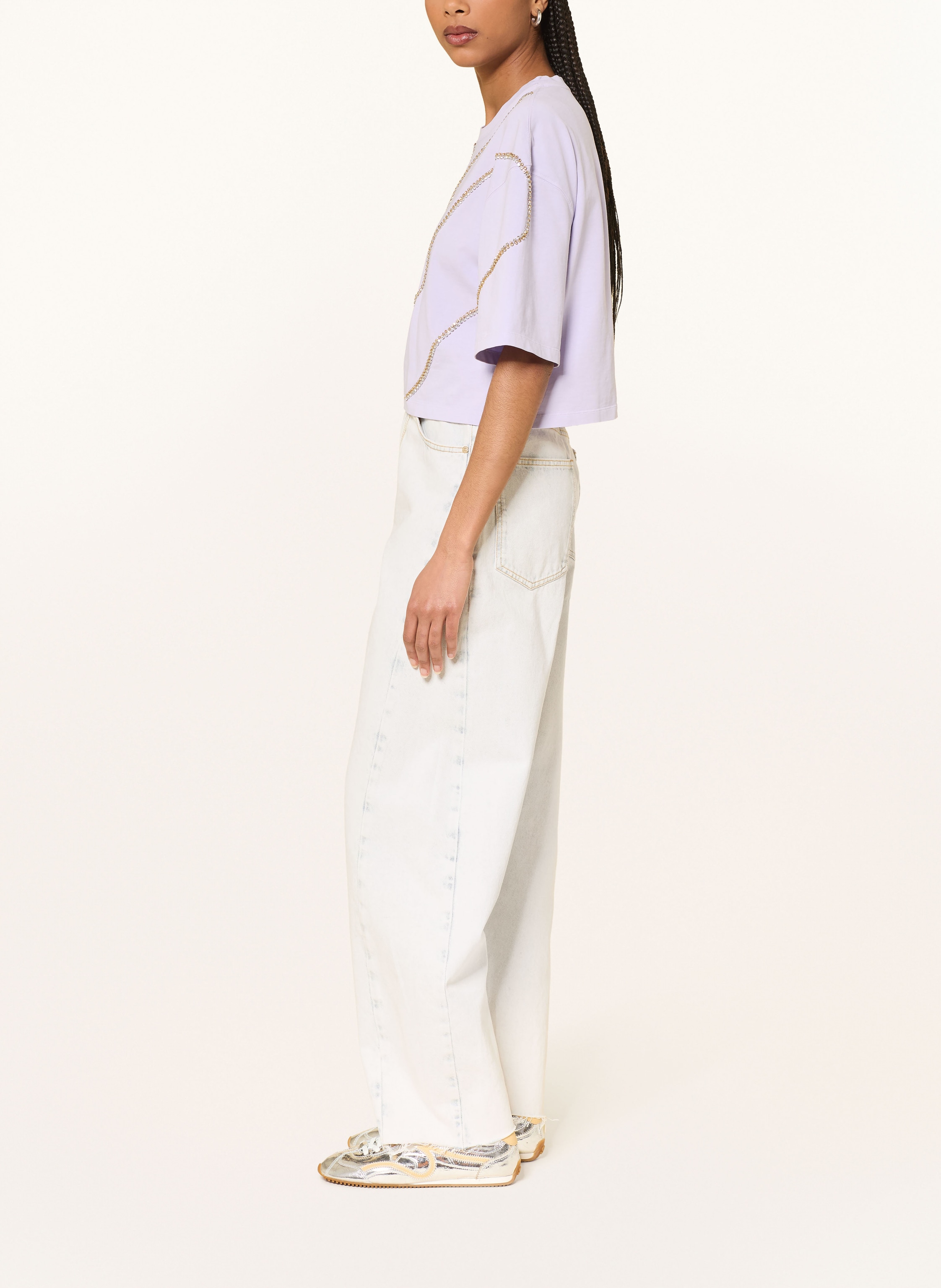 Thumbnail - Sandro Barrel Jeans blau