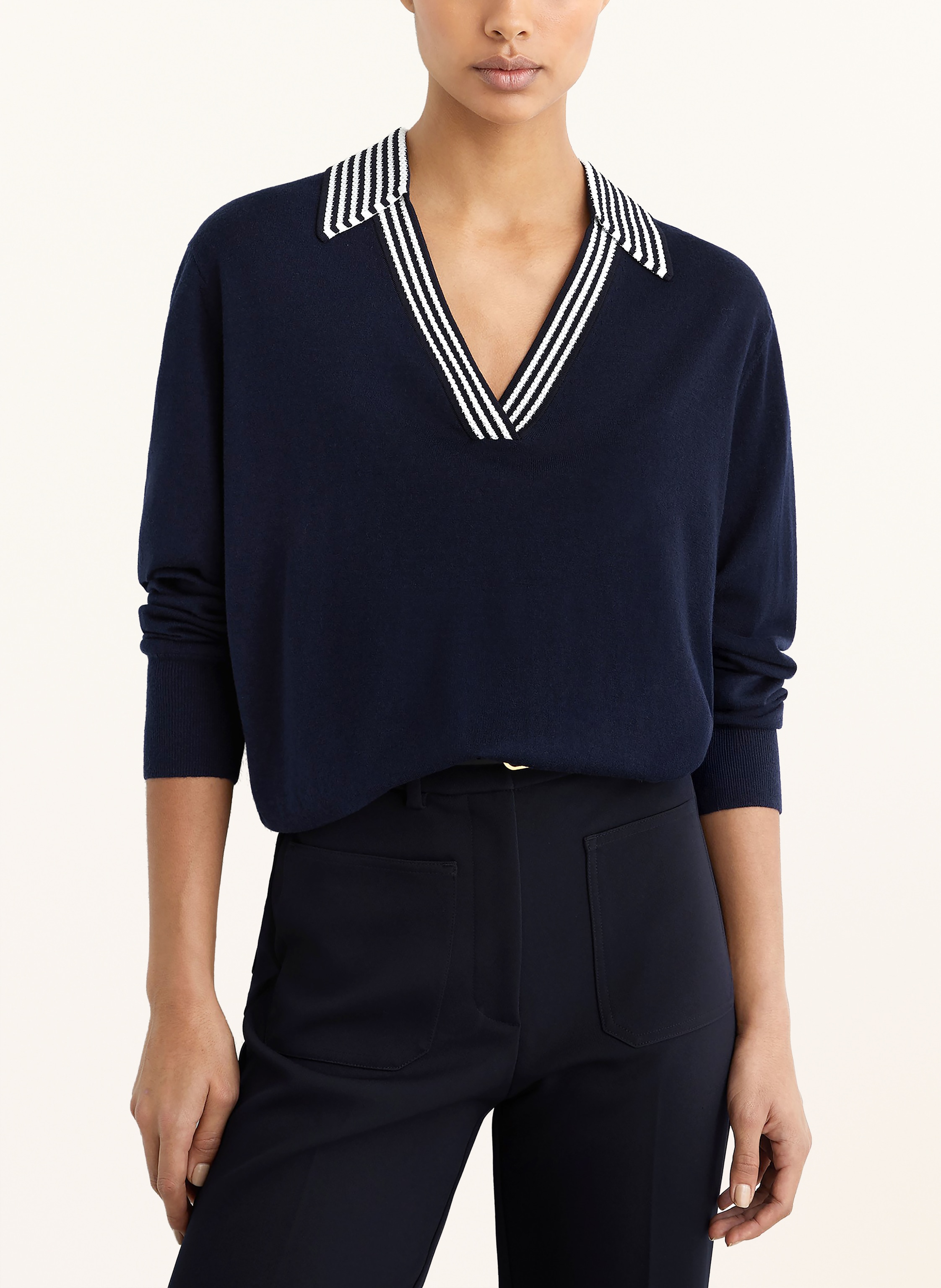 Thumbnail - Reiss Pullover Nova blau