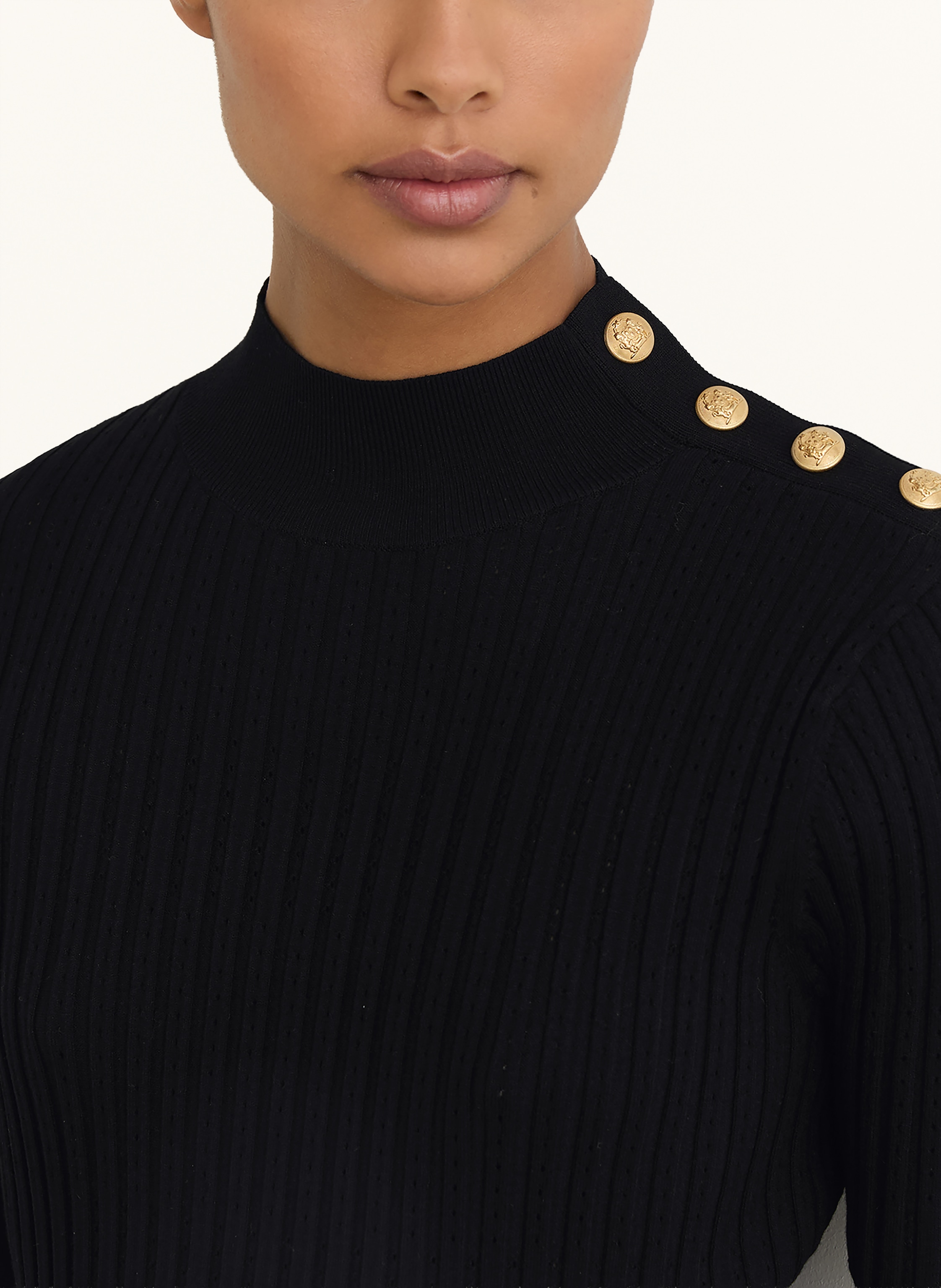 Thumbnail - Reiss Strickkleid Harriett schwarz