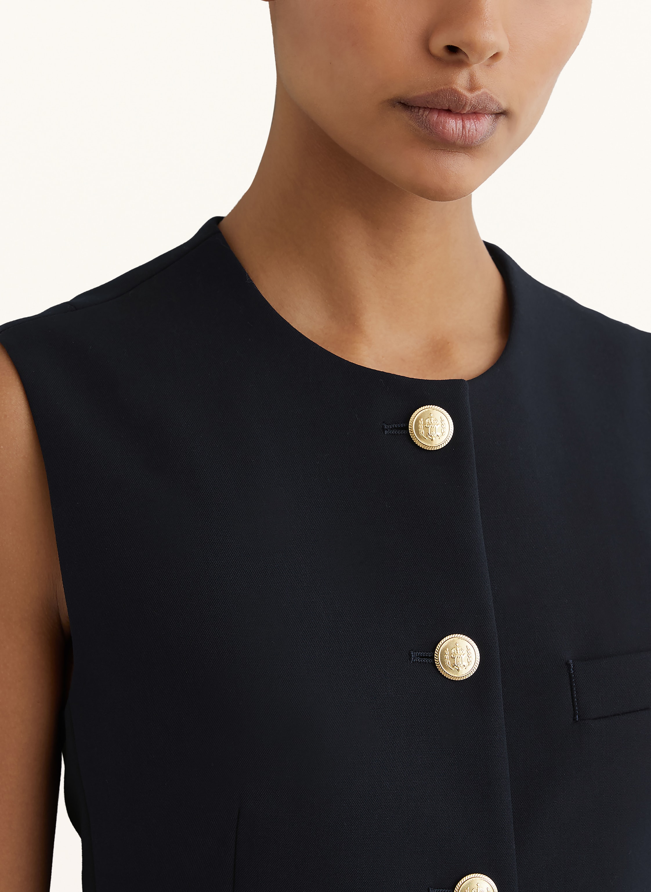 Thumbnail - Reiss Blazerweste Gabi blau